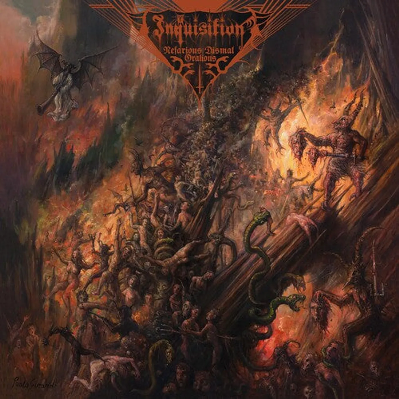 Inquisition LP Vinyl - Nefarious Dismal Orations