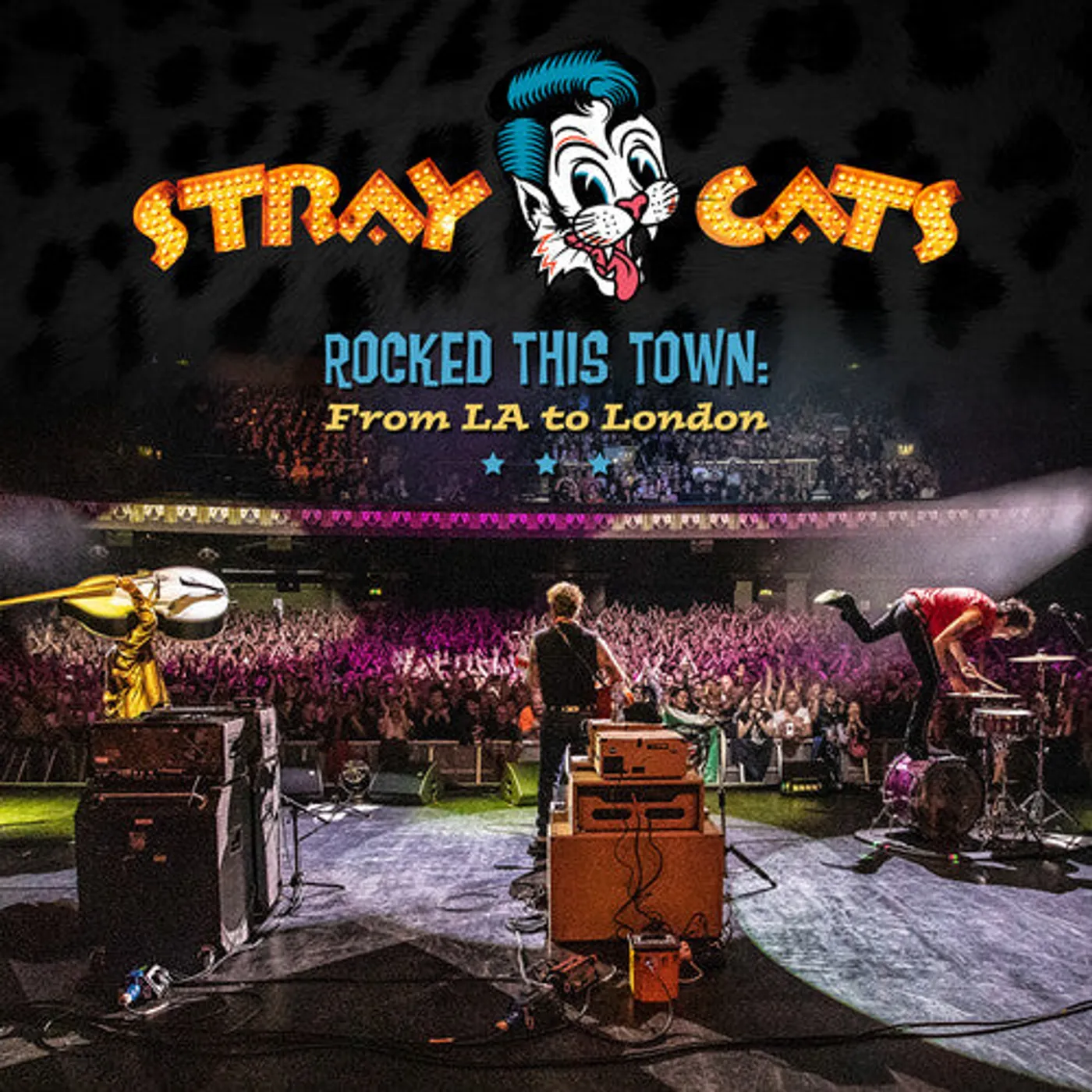 Stray Cats LP Vinyl - Rocked This Town: From La To London
