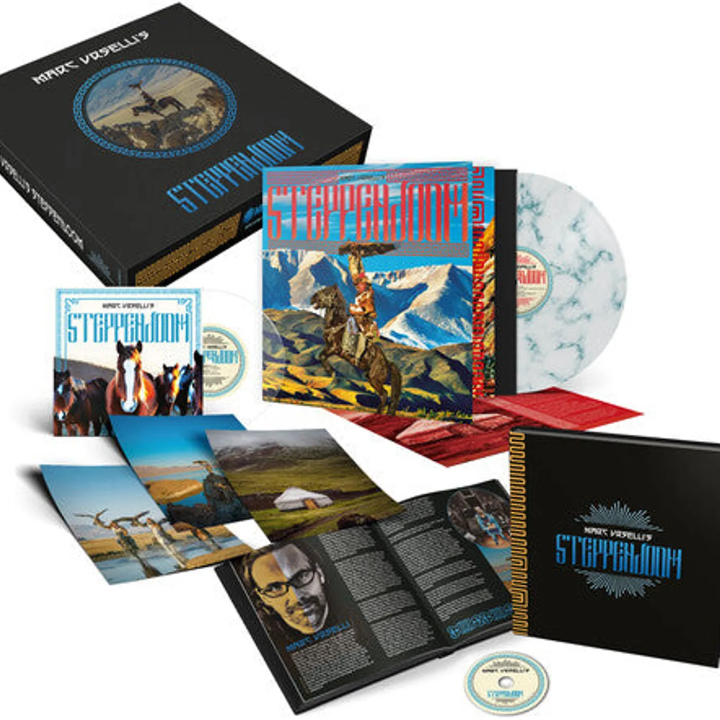 Marc Urselli'S Steppendoom LP Vinyl - Steppendoom (Blue) (Box) (Coloured Vinyl) (Gate Fold) (Wht) (Wsv)