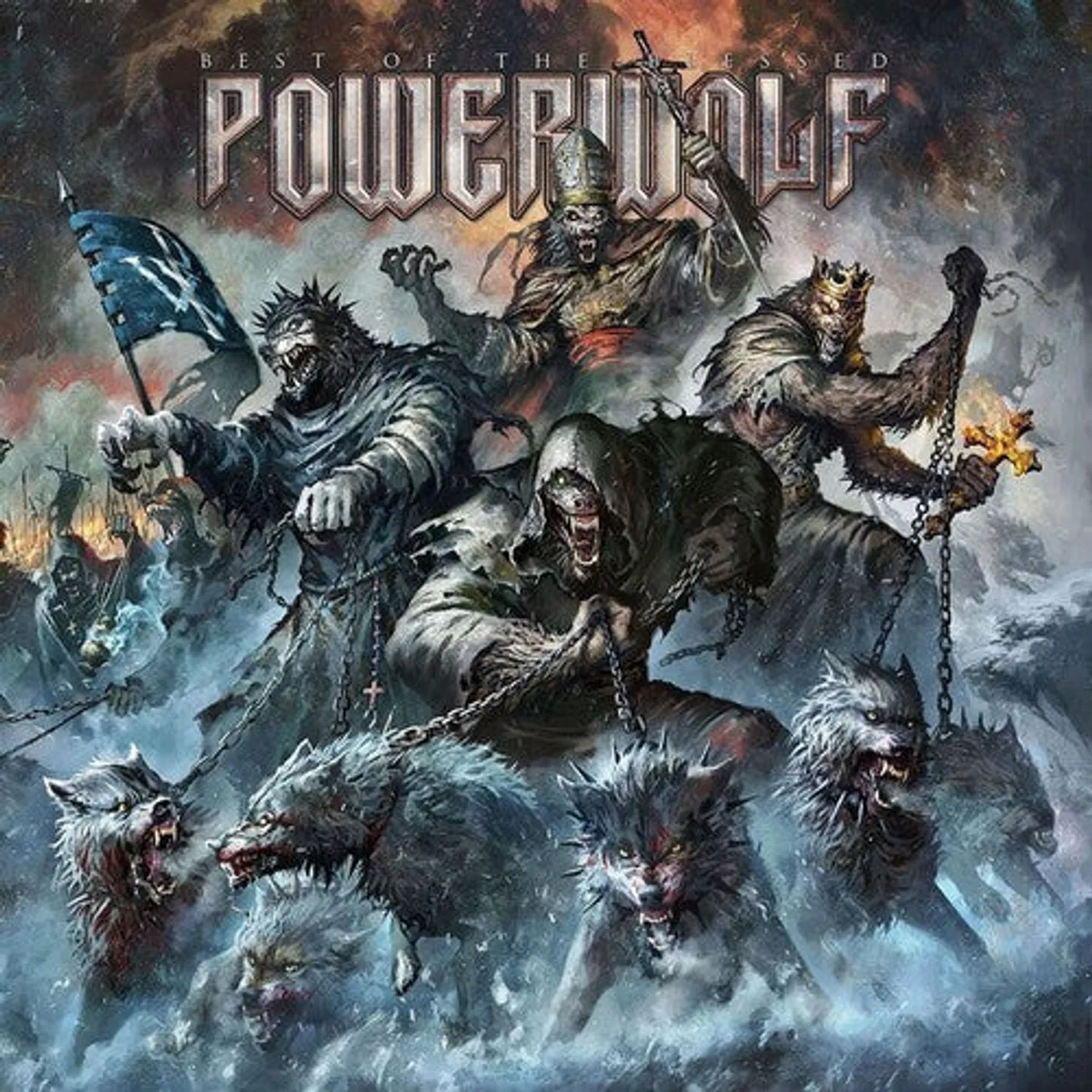 Powerwolf LP Vinyl - Best Of The Blessed