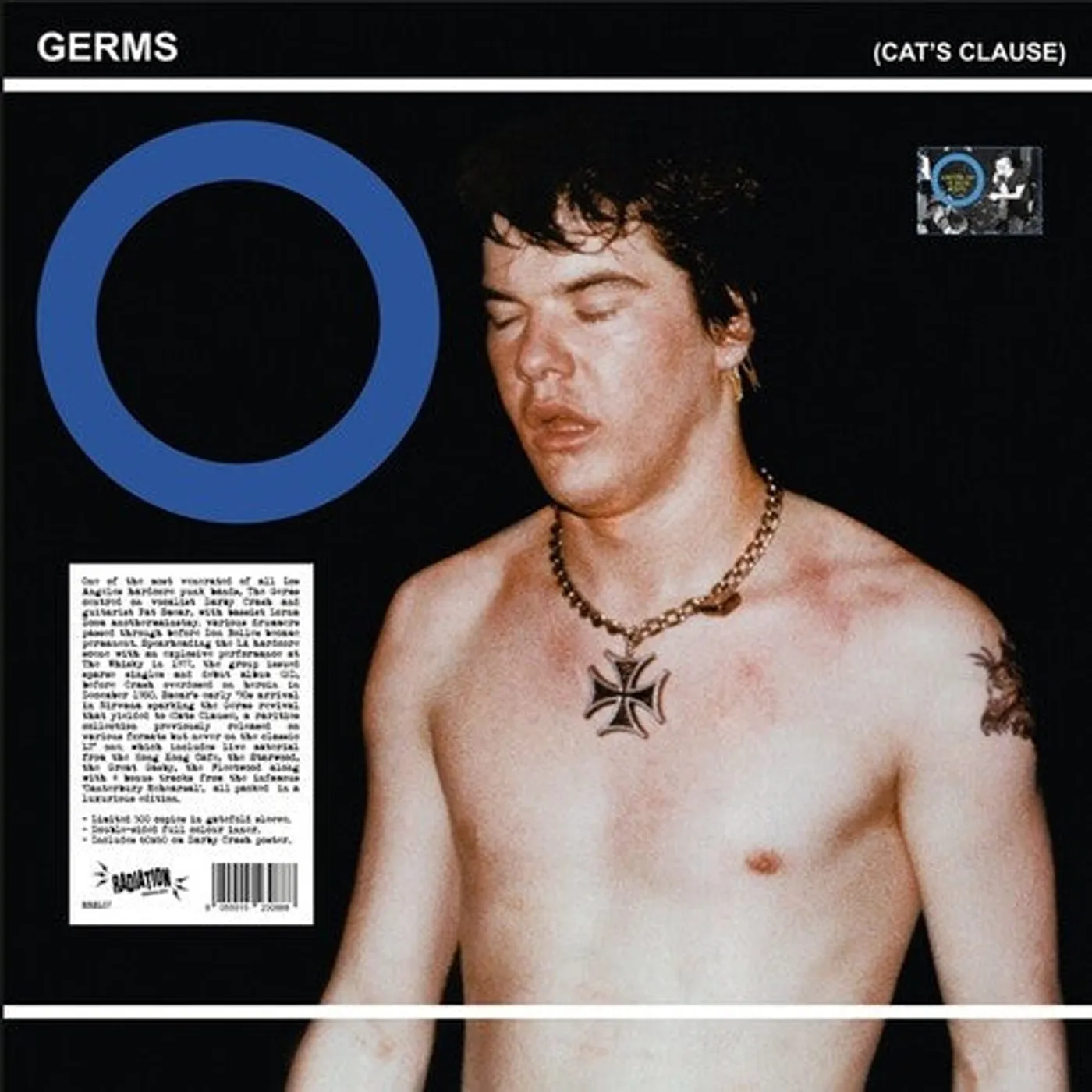 Germs LP Vinyl - Cat'S Clause