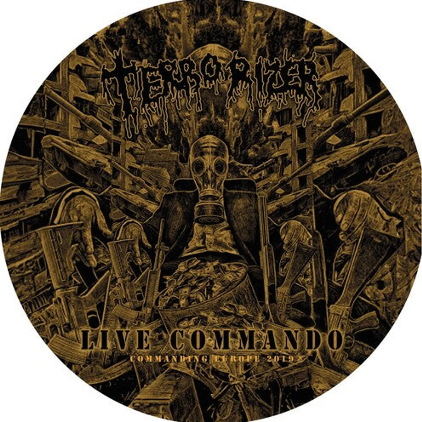 Terrorizer LP Vinyl - Live Commando (Ltd) (Pict)