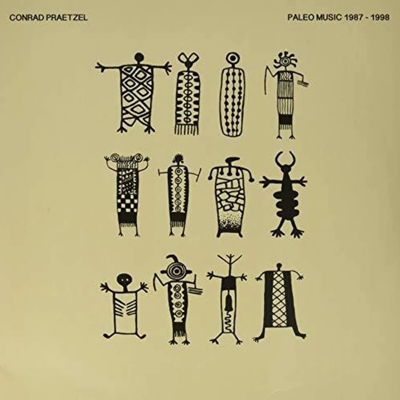Conrad Praetzel LP Vinyl - Paleo Music 1987-1998 (Ita)