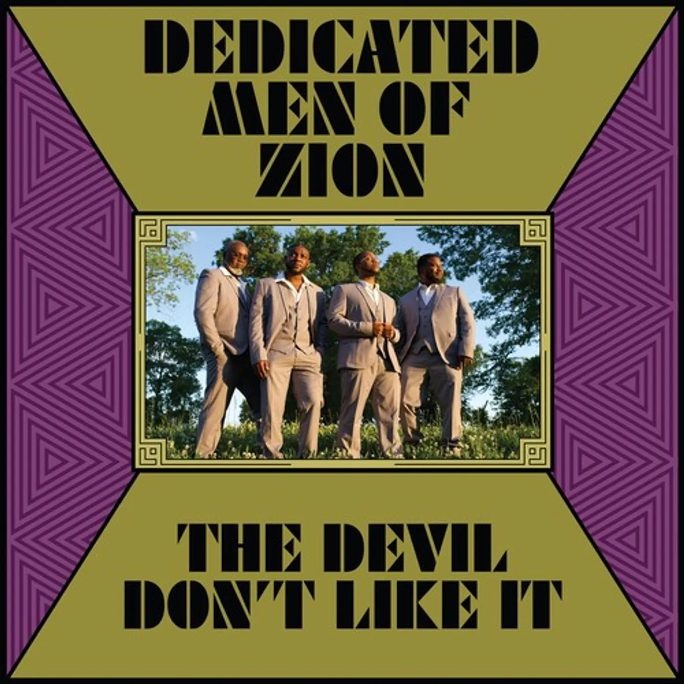 Dedicated Men Of Zion LP Vinyl - Devil Don'T Like It