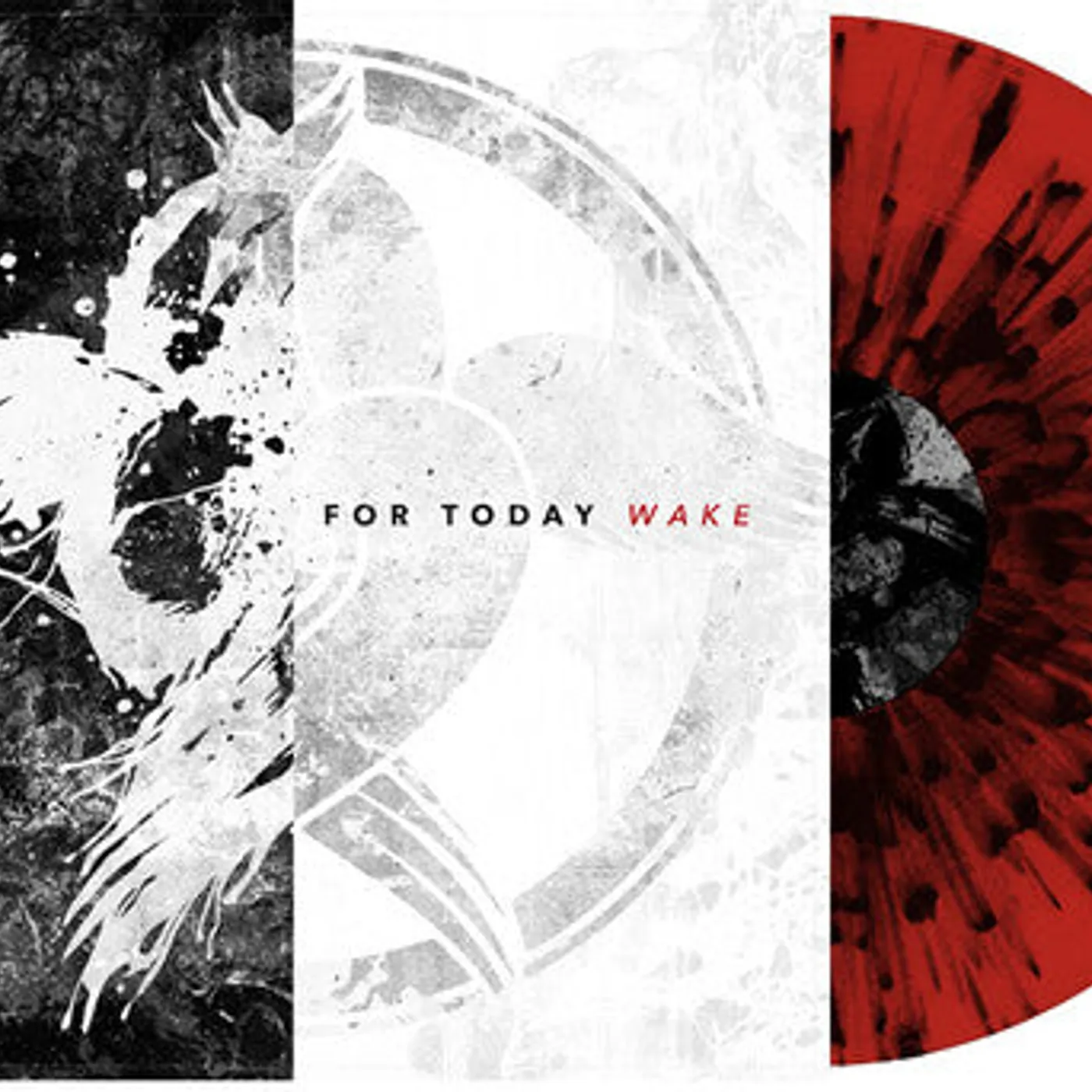 For Today LP Vinyl - Wake - Red/Black Splatter (Ltd)