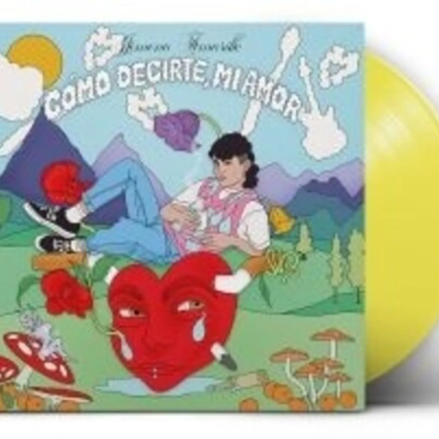 Jimena Amarillo LP Vinyl - Como Decirte Mi Amor (Coloured Vinyl) (Ylw) (Spa)