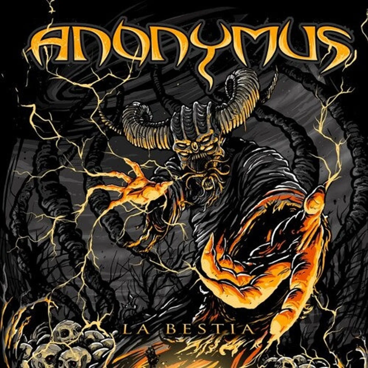 Anonymus LP Vinyl - La Bestia - Orange (Org)
