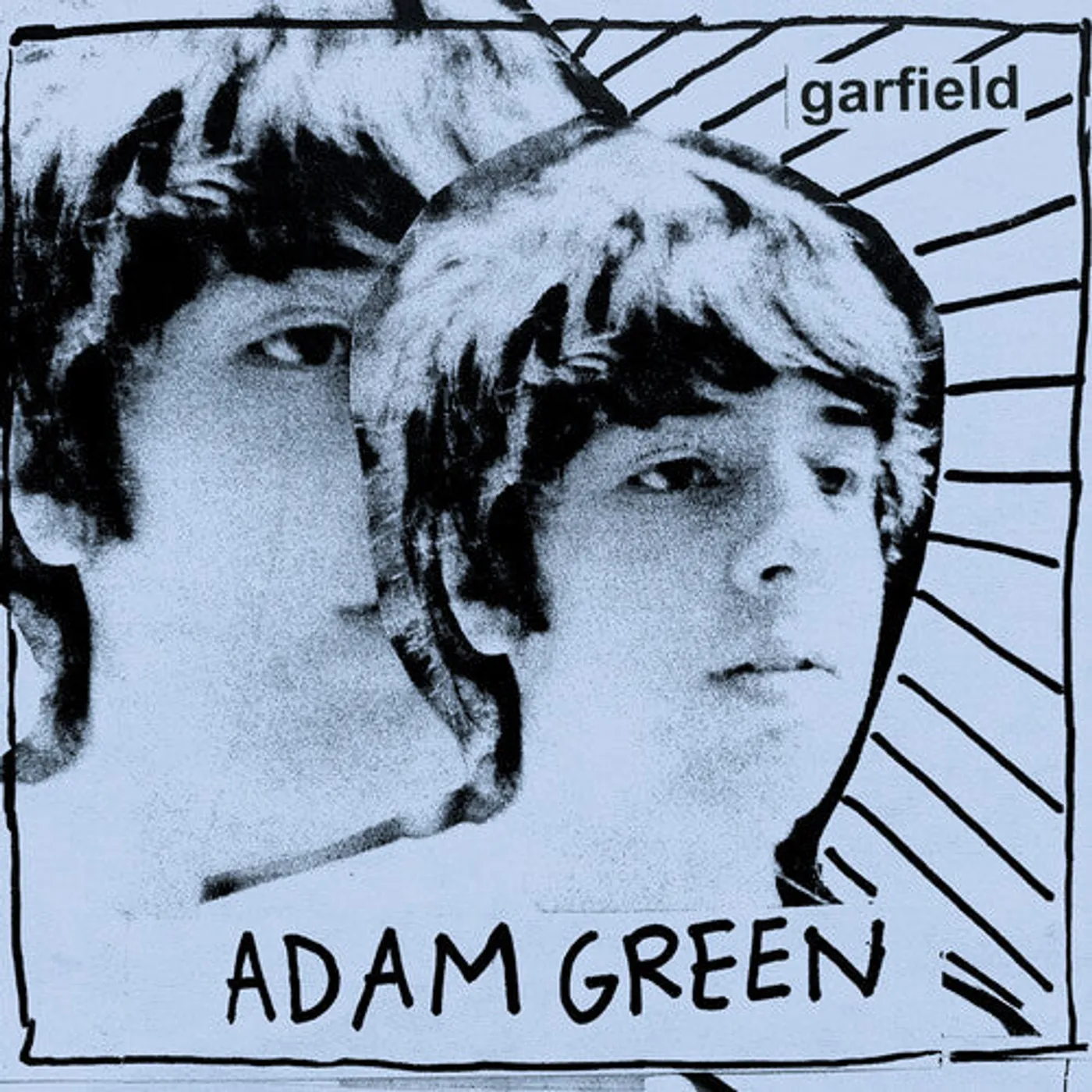 Adam Green LP Vinyl - Garfield - Blue (Blue) (Bonv) (Coloured Vinyl) (Dlx) (Gate Fold)