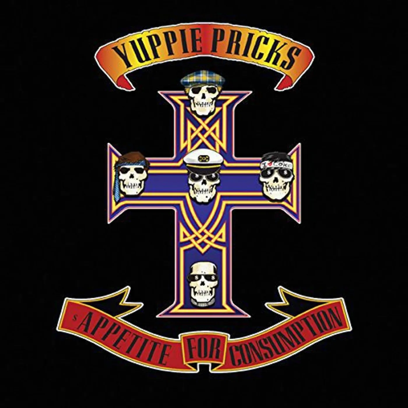 Yuppie Pricks LP Vinyl - Appetite For Consumption
