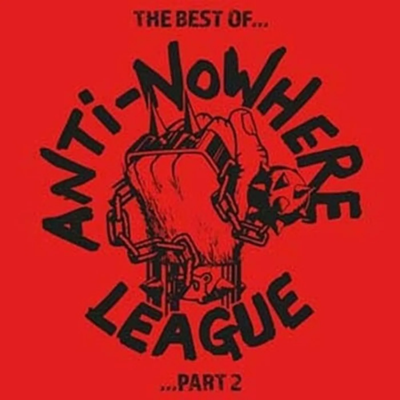 Anti-Nowhere League LP Vinyl - Best Of Part 2 (Coloured Vinyl) (Red) (Uk)