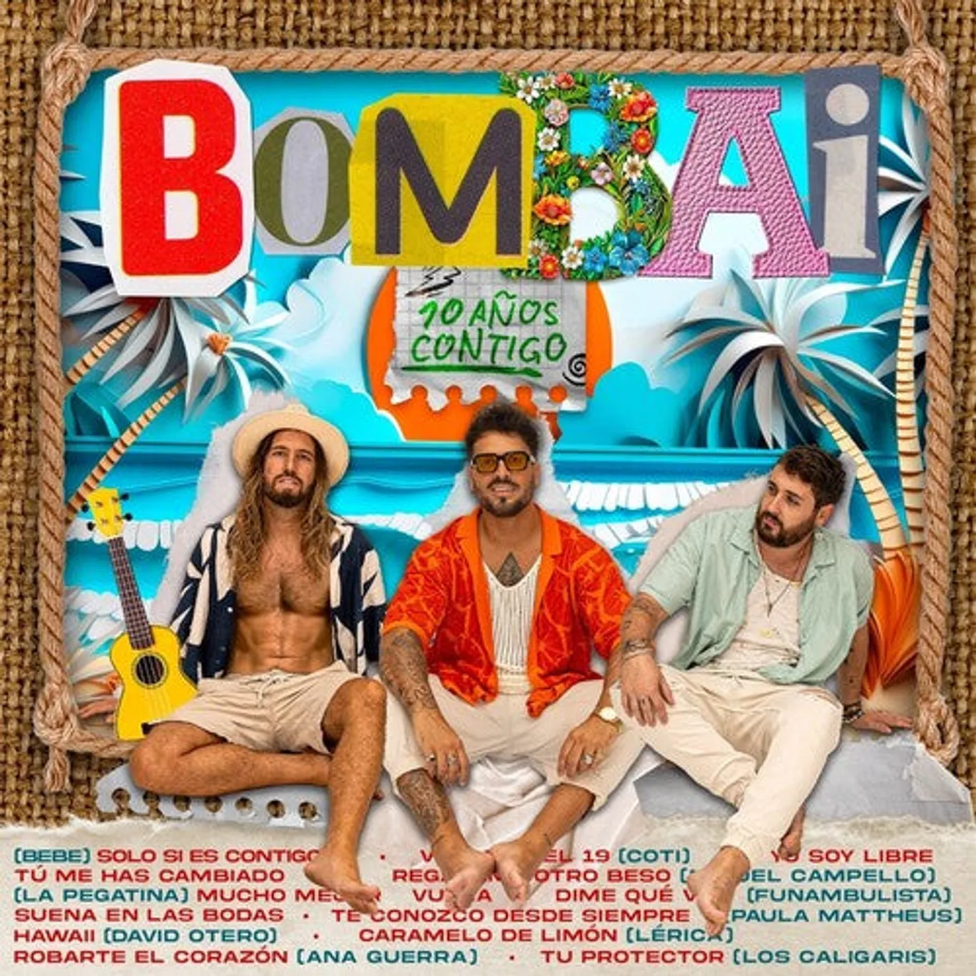 Bombai LP Vinyl - 10 Anos Contigo (Spa)