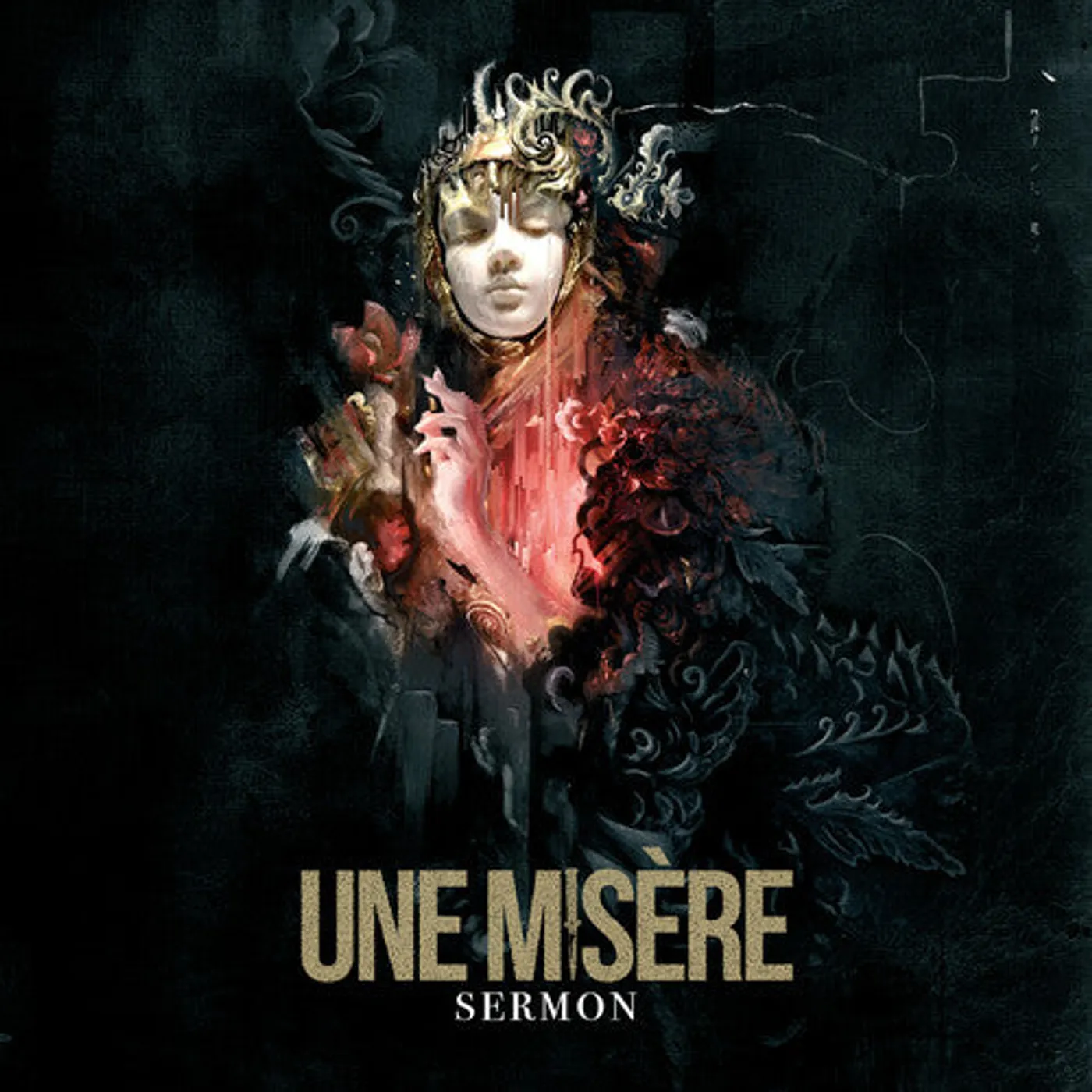Une Misère LP Vinyl - Sermon (Blk) (Coloured Vinyl) (Gate Fold) (Gol)