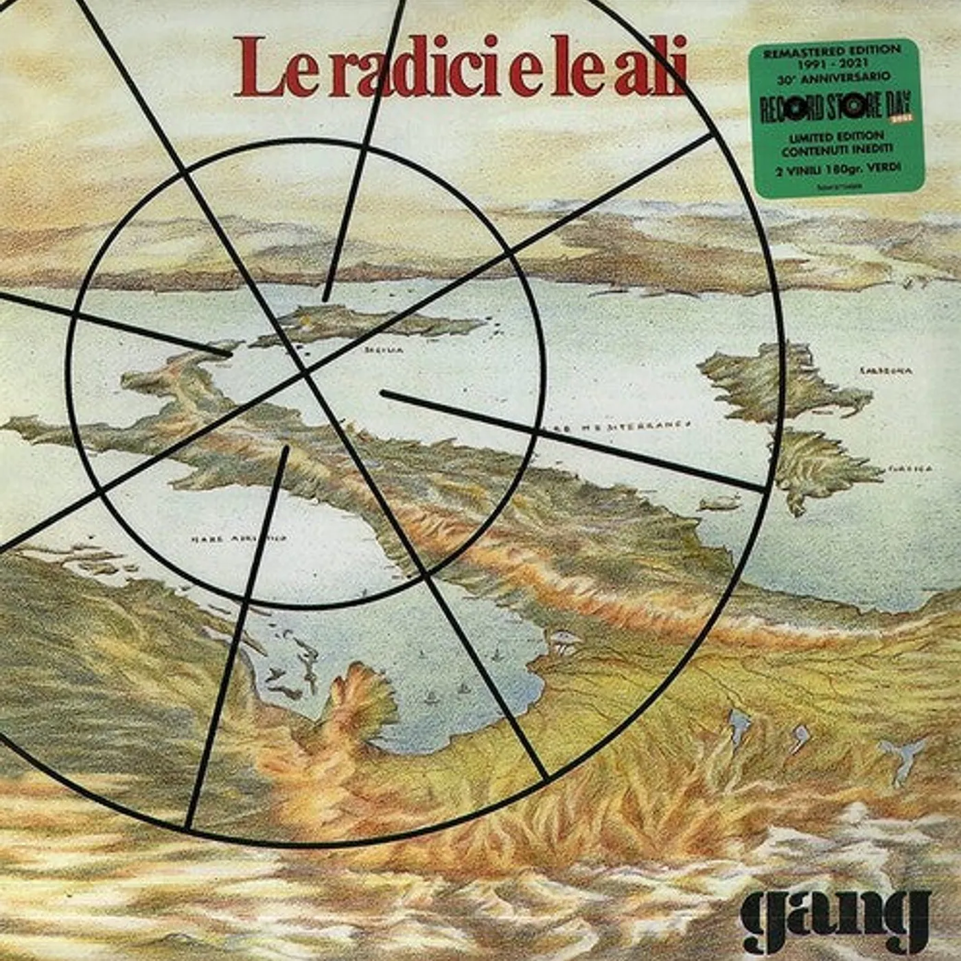 Gang LP Vinyl - Le Radici E Le Ali (Rmst) (Ita)