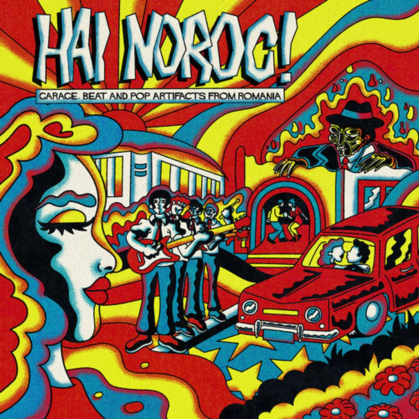 Hai Noroc Garage Beat & Pop Artifacts From Romani LP Vinyl - Hai Noroc Garage Beat & Pop Artifacts From Romani