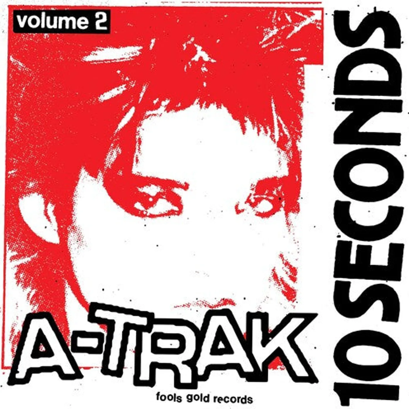 A-Trak LP Vinyl - 10 Seconds Vol. 2 (10In) (Coloured Vinyl) (Ltd) (Red)