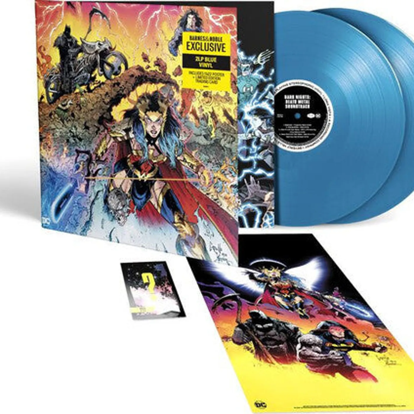 Dark Nights: Death Metal  LP Vinyl - Dark Nights: Death Metal / Original Soundtrack (Blue) (Coloured Vinyl)
