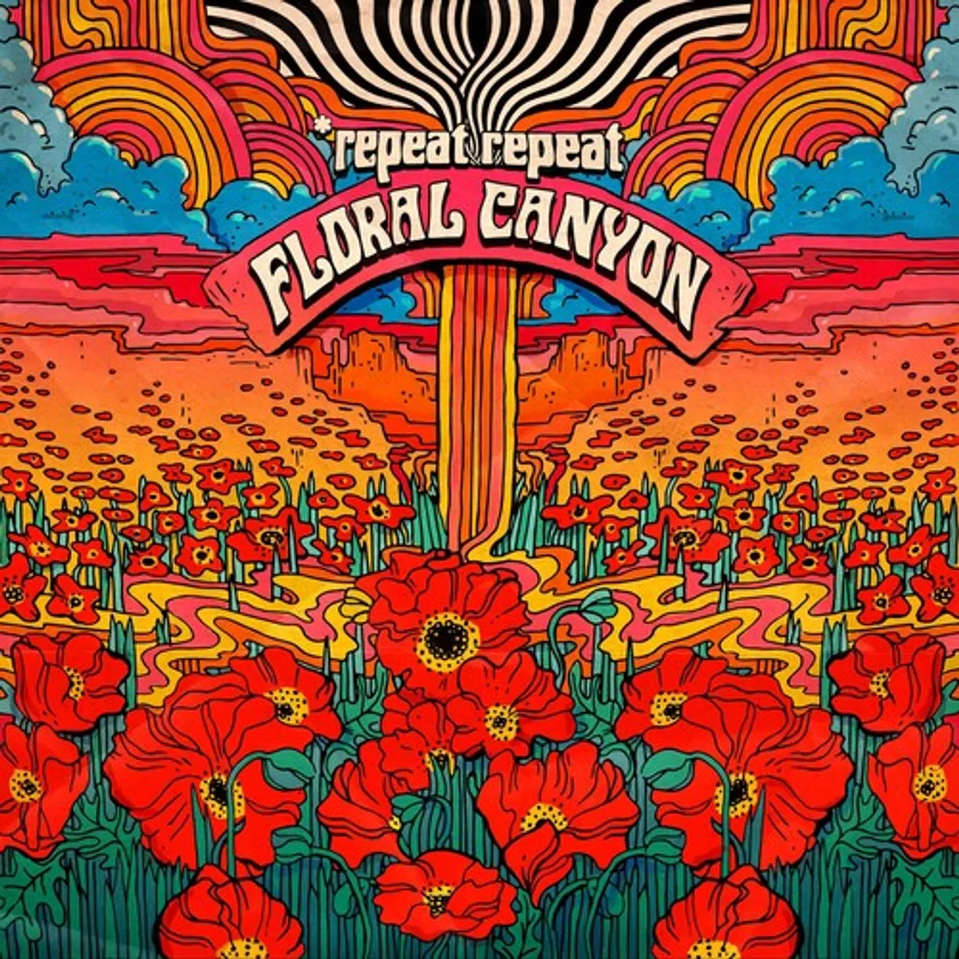 *repeat repeat LP Vinyl - Floral Canyon
