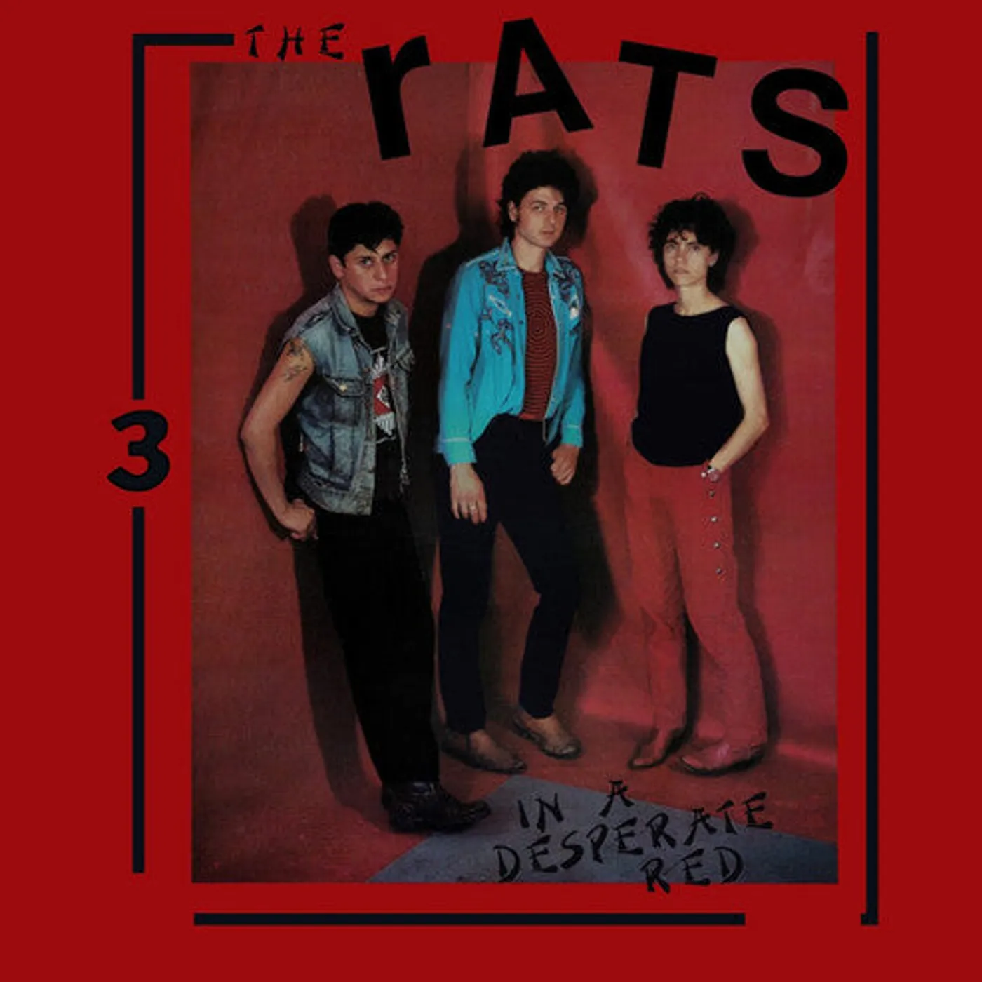 Rats LP Vinyl - In A Desperate Red (Wb)