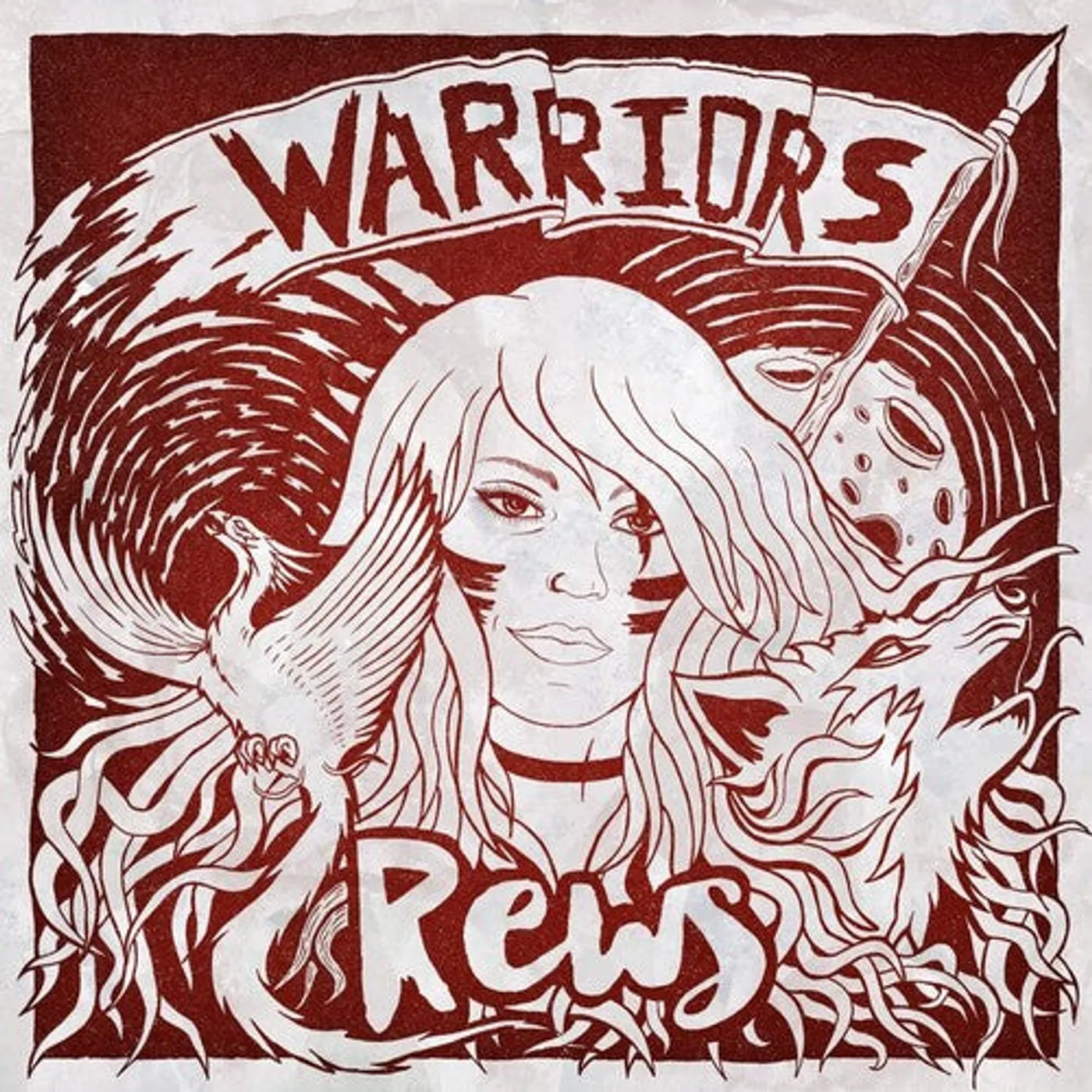 Rews LP Vinyl - Warriors (Coloured Vinyl) (Red)