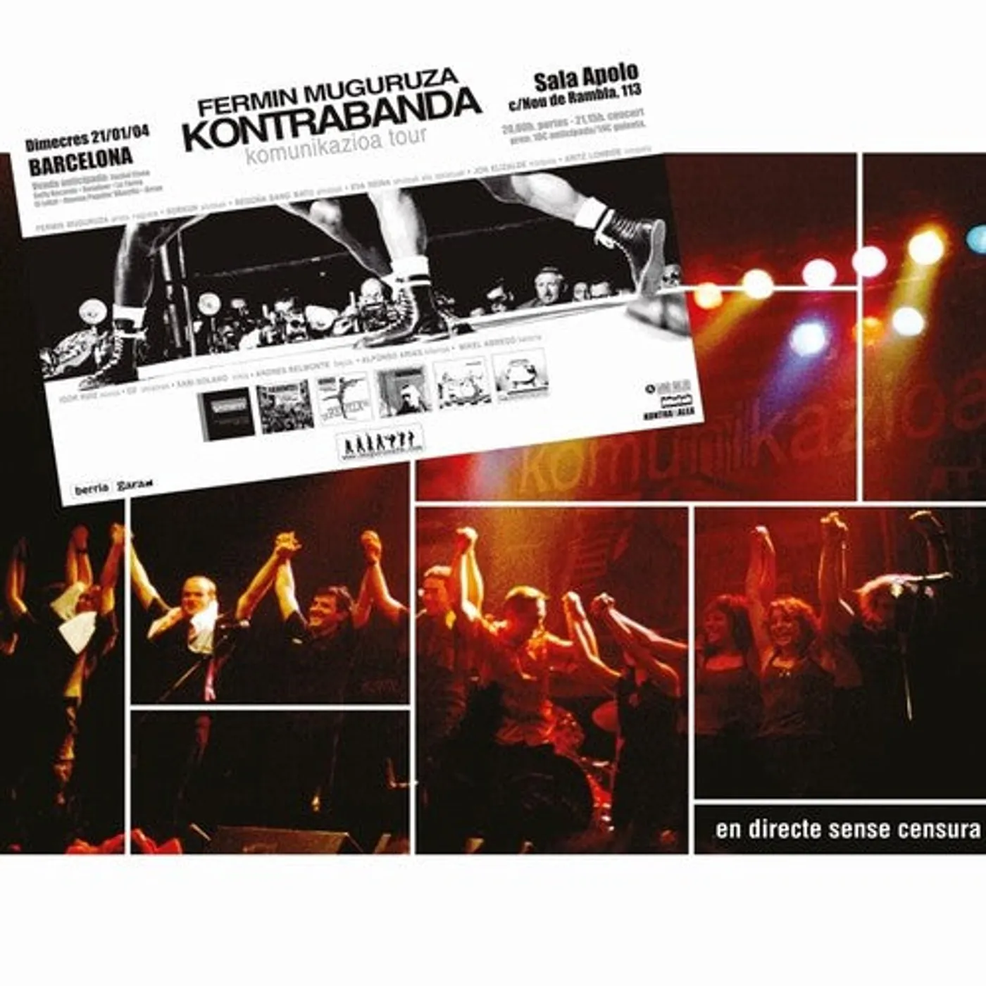 Fermin Muguruza LP Vinyl - Fermin Muguruza Kontrabanda (Spa)