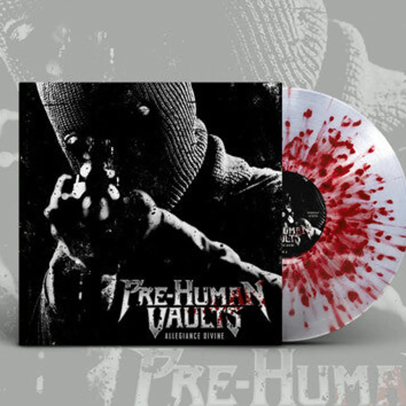 Pre-Human Vaults LP Vinyl - Allegiance Divine - Clear Splatter (Cvnl) (Gate Fold)