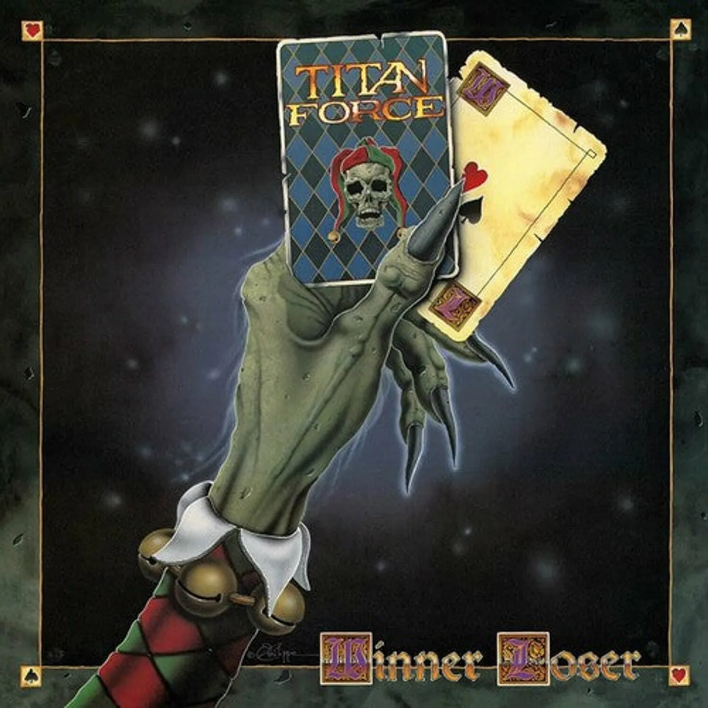 Titan Force LP Vinyl - Winner / Loser - Gold (Coloured Vinyl) (Gol)