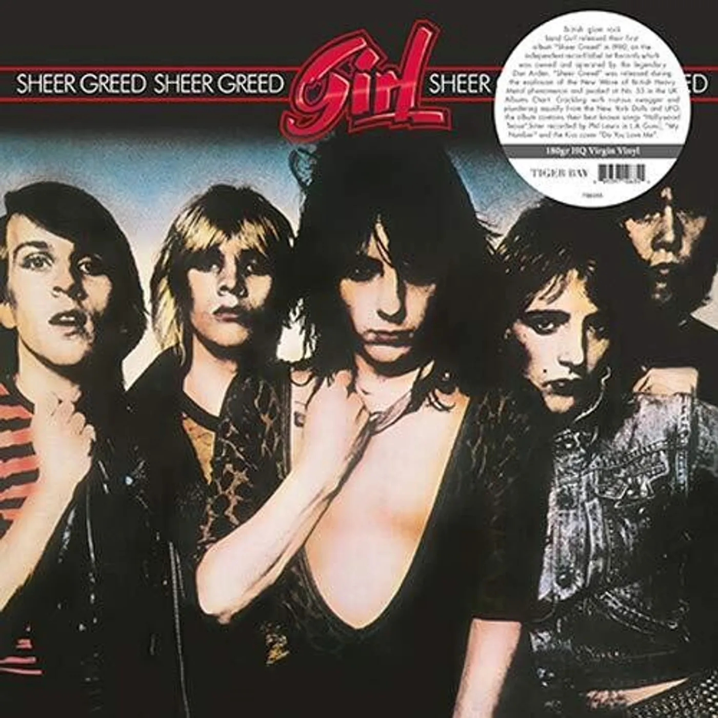 Girl LP Vinyl - Sheer Greed (Uk)
