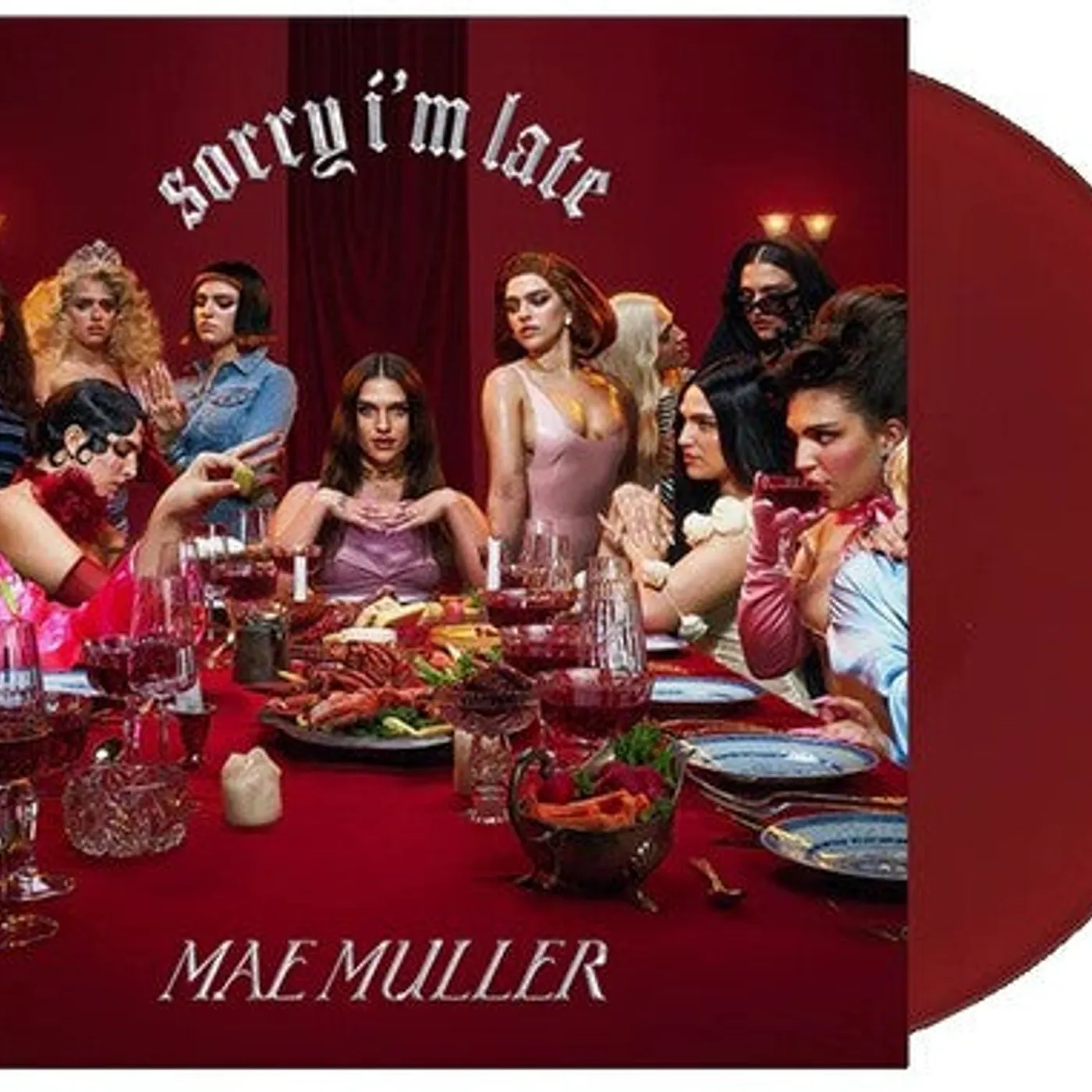 Mae Muller LP Vinyl - Sorry I'M Late (Coloured Vinyl) (Red)