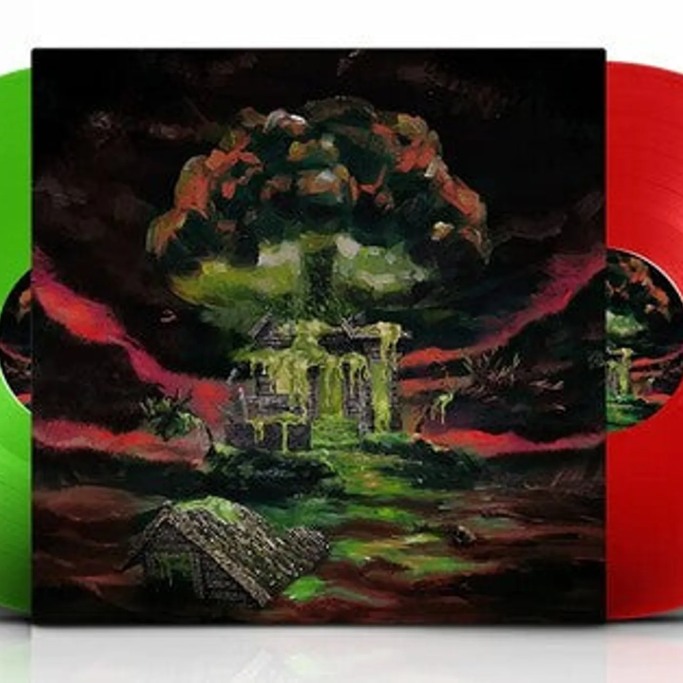 Low-Red LP Vinyl - Biggest Sblao Eva Eva Eva - Red & Green Vinyl