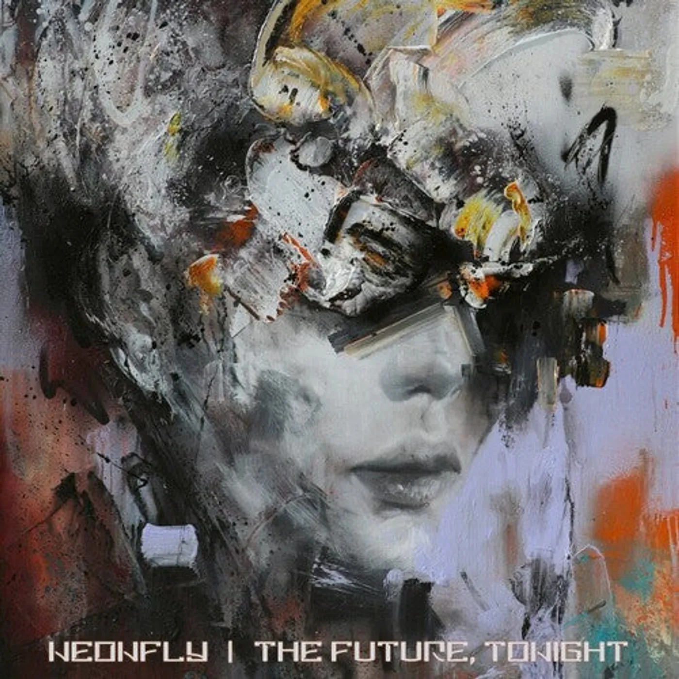 Neonfly LP Vinyl - Future Tonight - Lime Splatter (Coloured Vinyl) (Ltd)