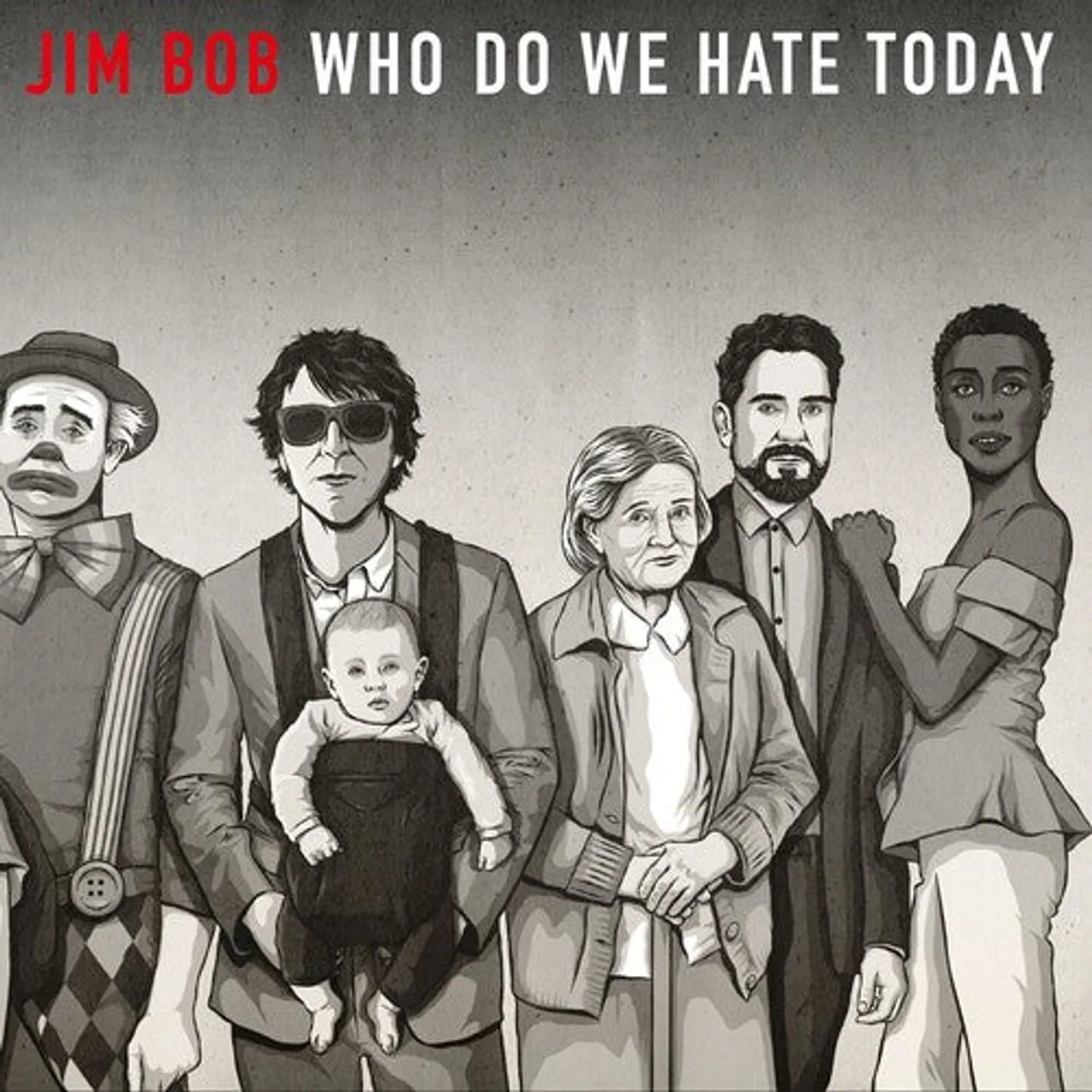 Jim & Bob LP Vinyl - Who Do We Hate Today (Ltd) (Uk)