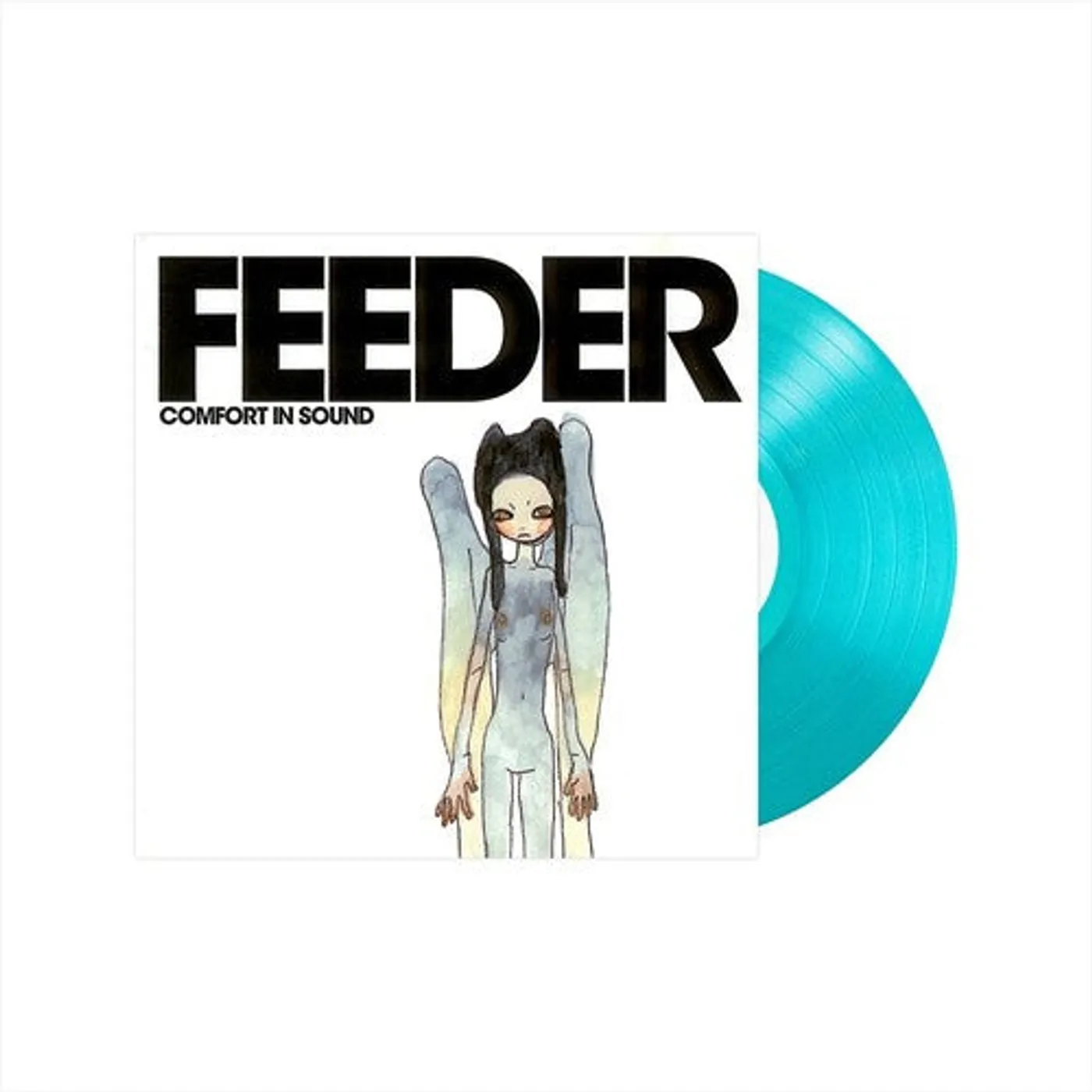 Feeder LP Vinyl - Comfort In Sound (2025 Remaster) (Blue) (Cvnl)