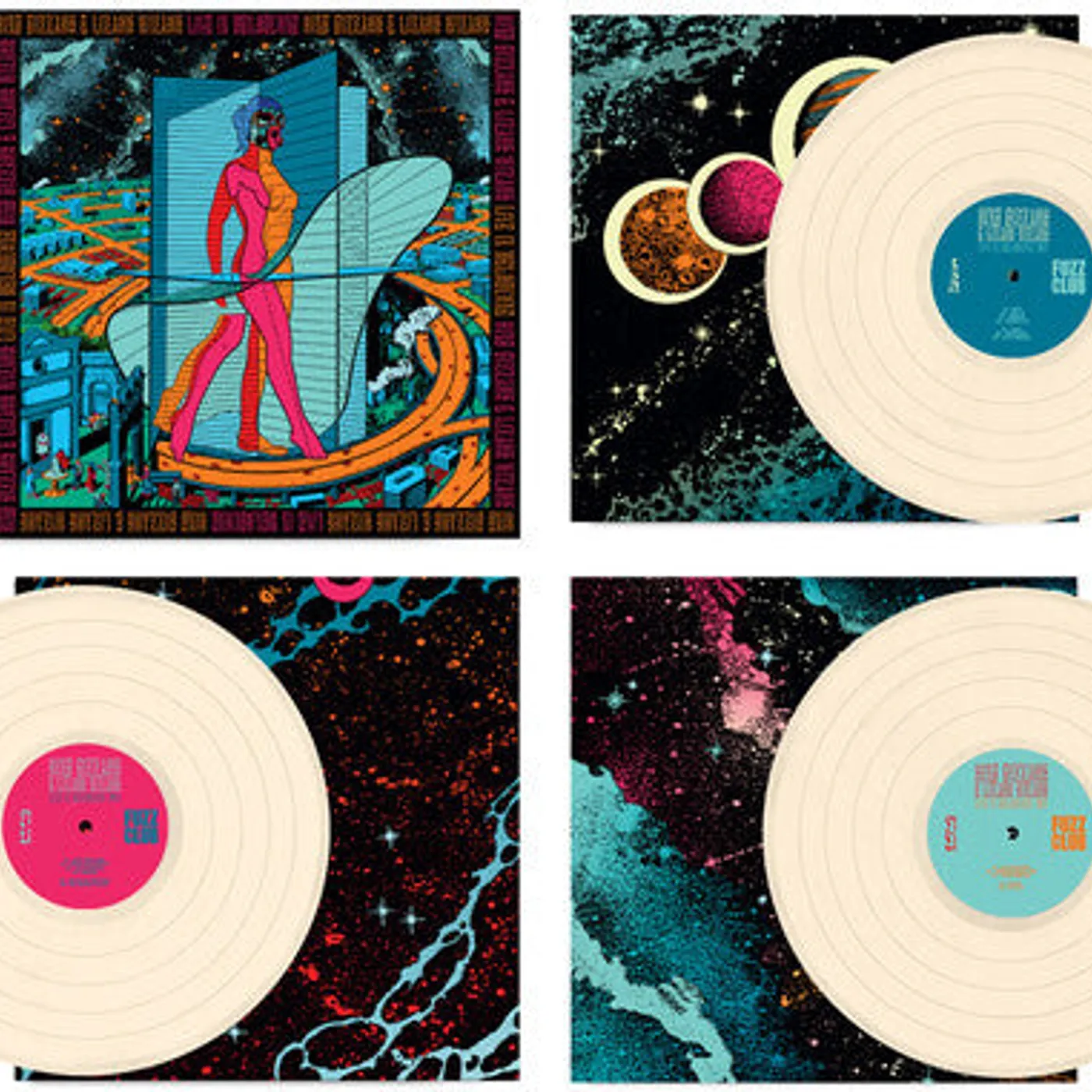 King Gizzard & The Lizard Wizard LP Vinyl - Live In Melbourne 21 (Beig) (Coloured Vinyl) (Ogv) (Can)