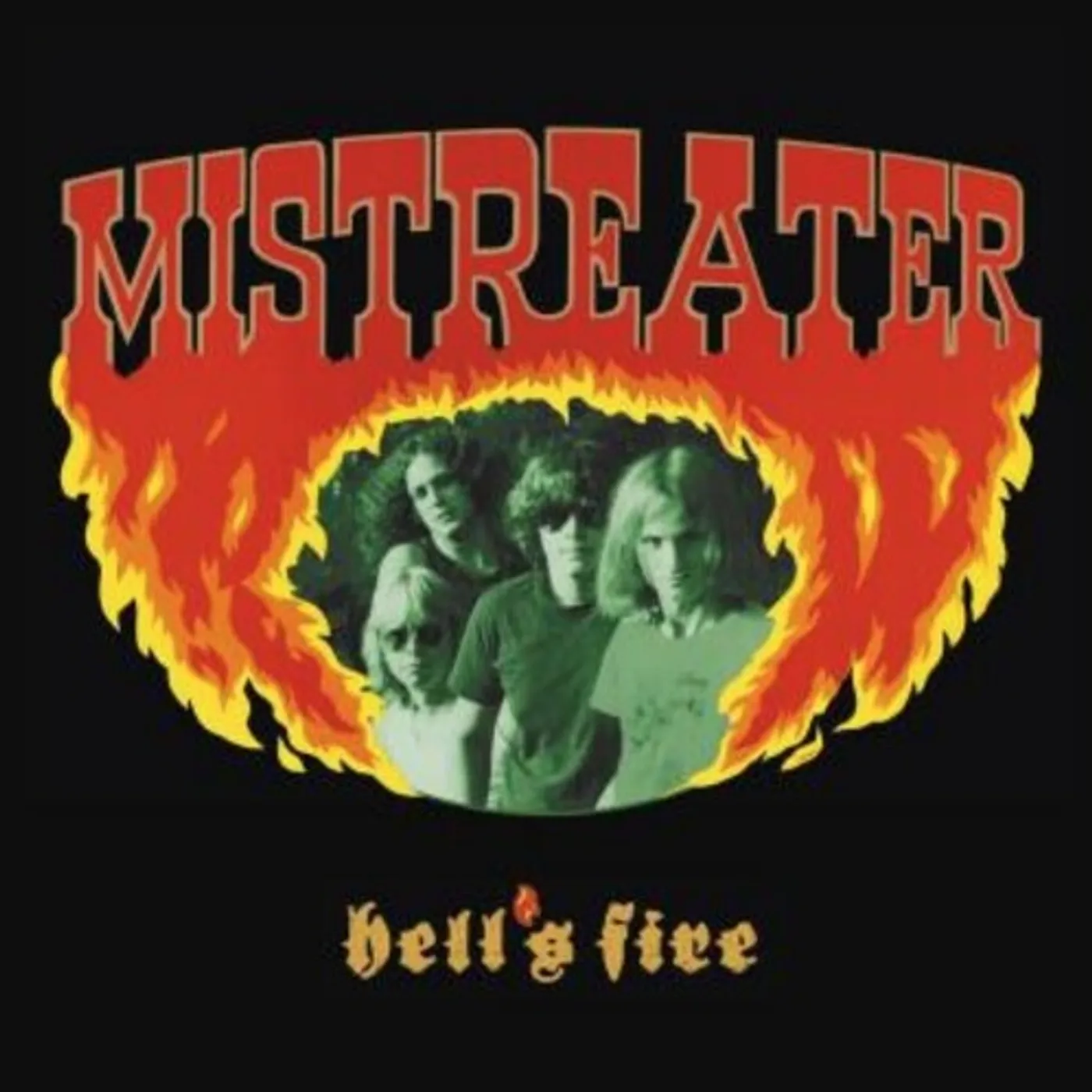 Mistreater LP Vinyl - Hell'S Fire (Coloured Vinyl) (Org) (Red) (Ylw) (Rmst) (Reis)