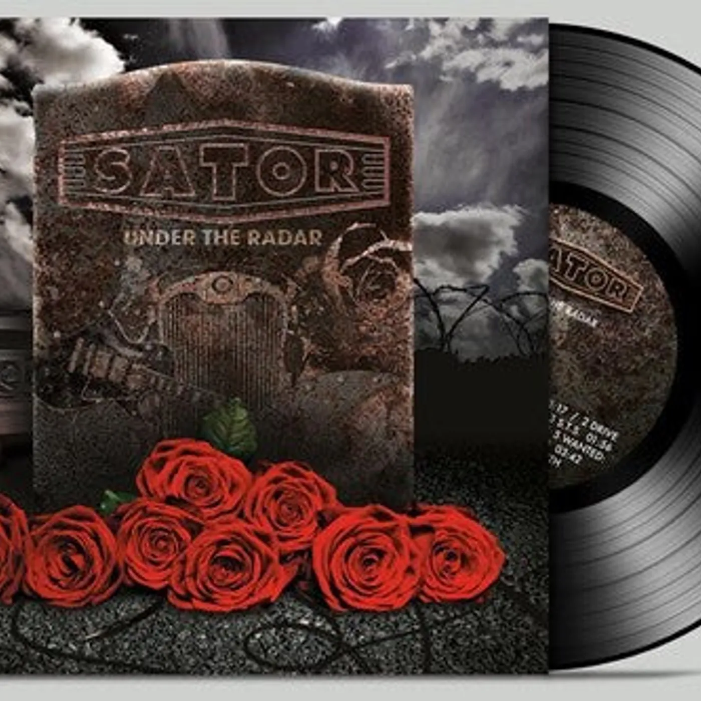 Sator LP Vinyl - Under The Radar (Transparent Marble Gold/Black)