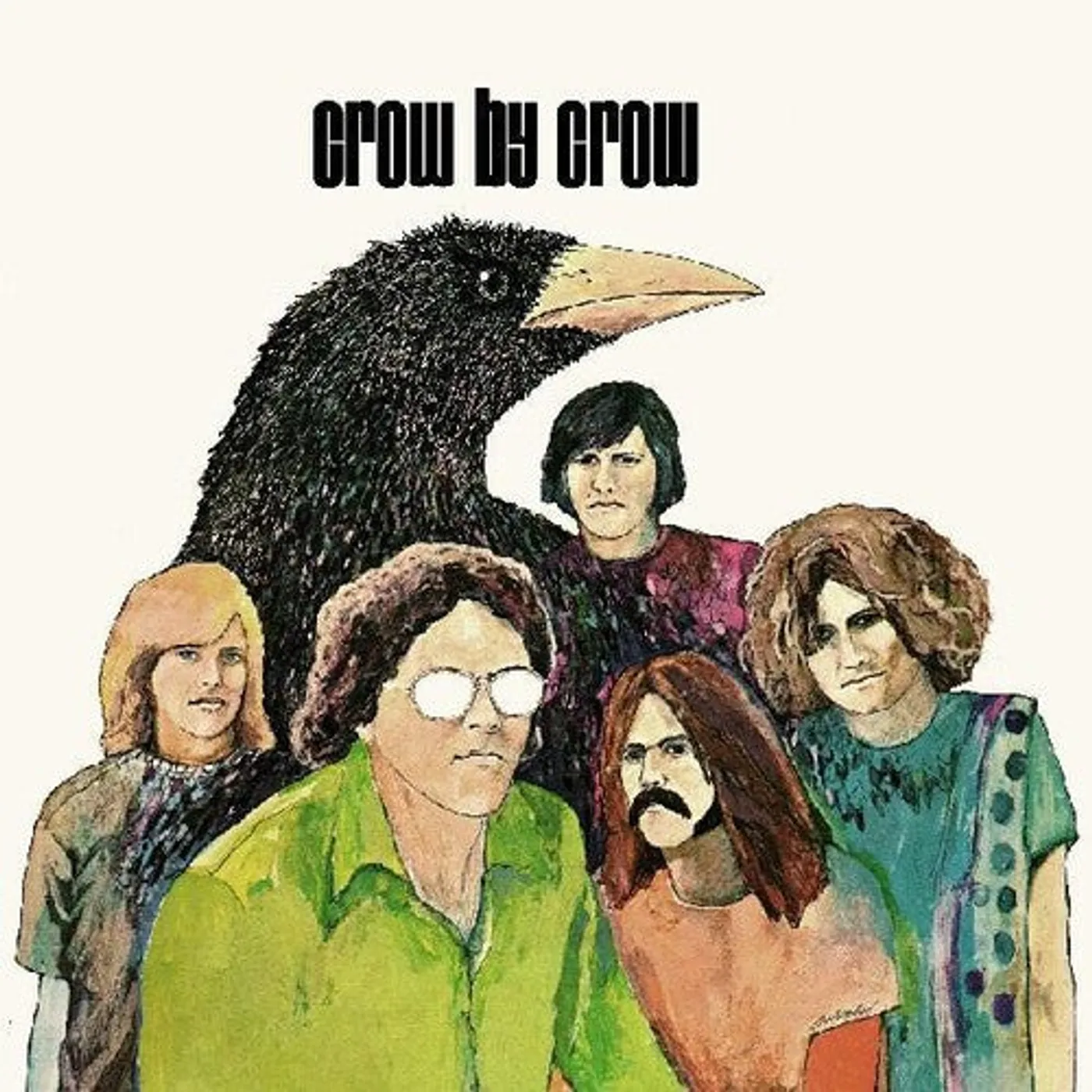 Crow LP Vinyl - Crow By Crow (Coloured Vinyl) (Grn)