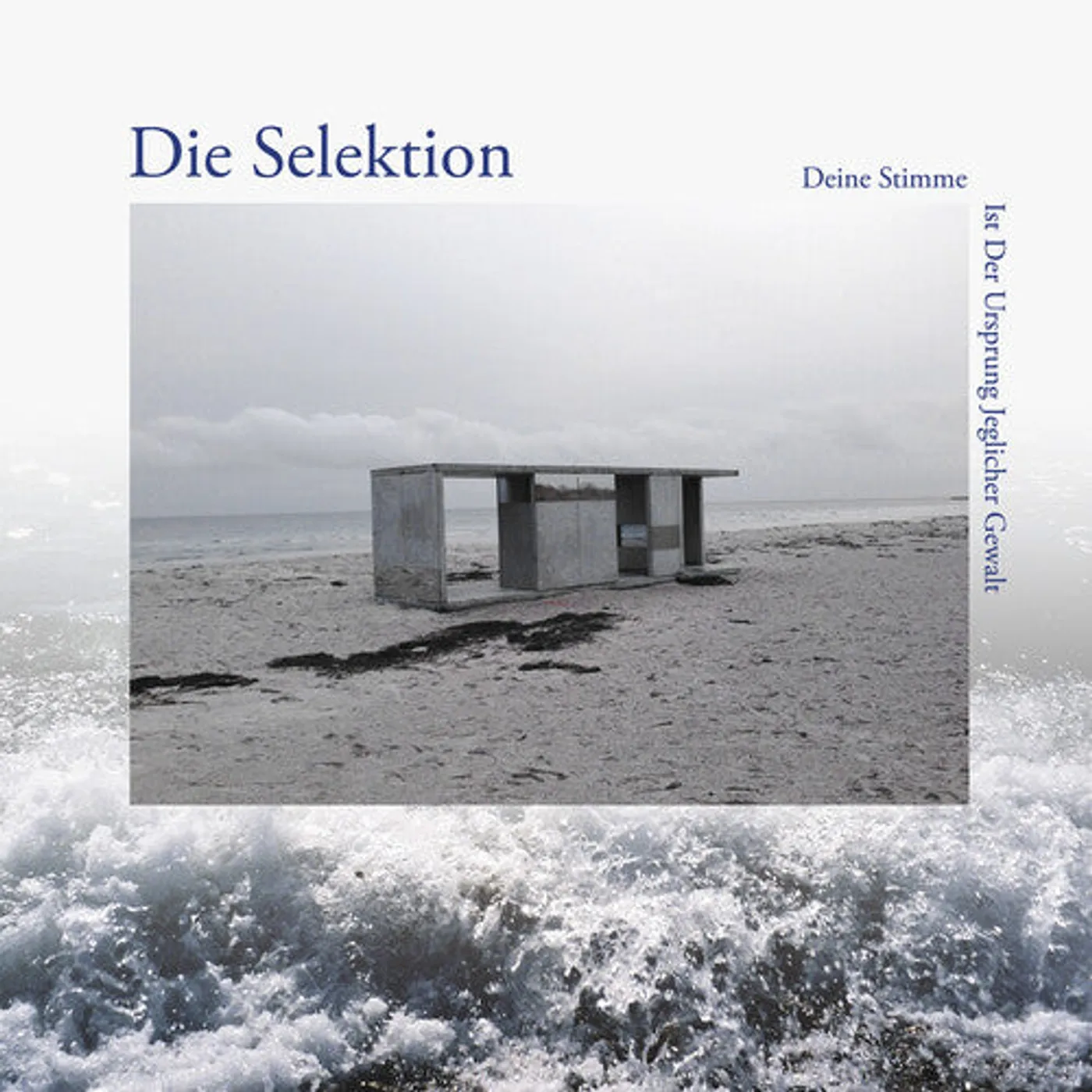 Die Selektion LP Vinyl - Deine Stimme Ist Der Ursprung Jeglicher Gewalt