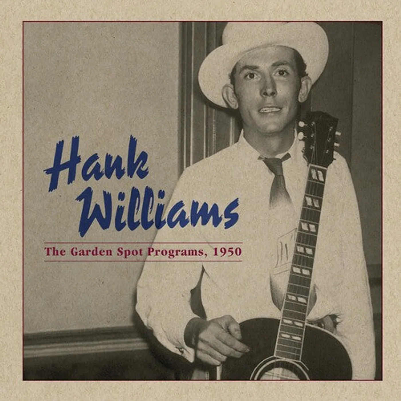 Hank Williams LP Vinyl - Garden Spot Program 1950
