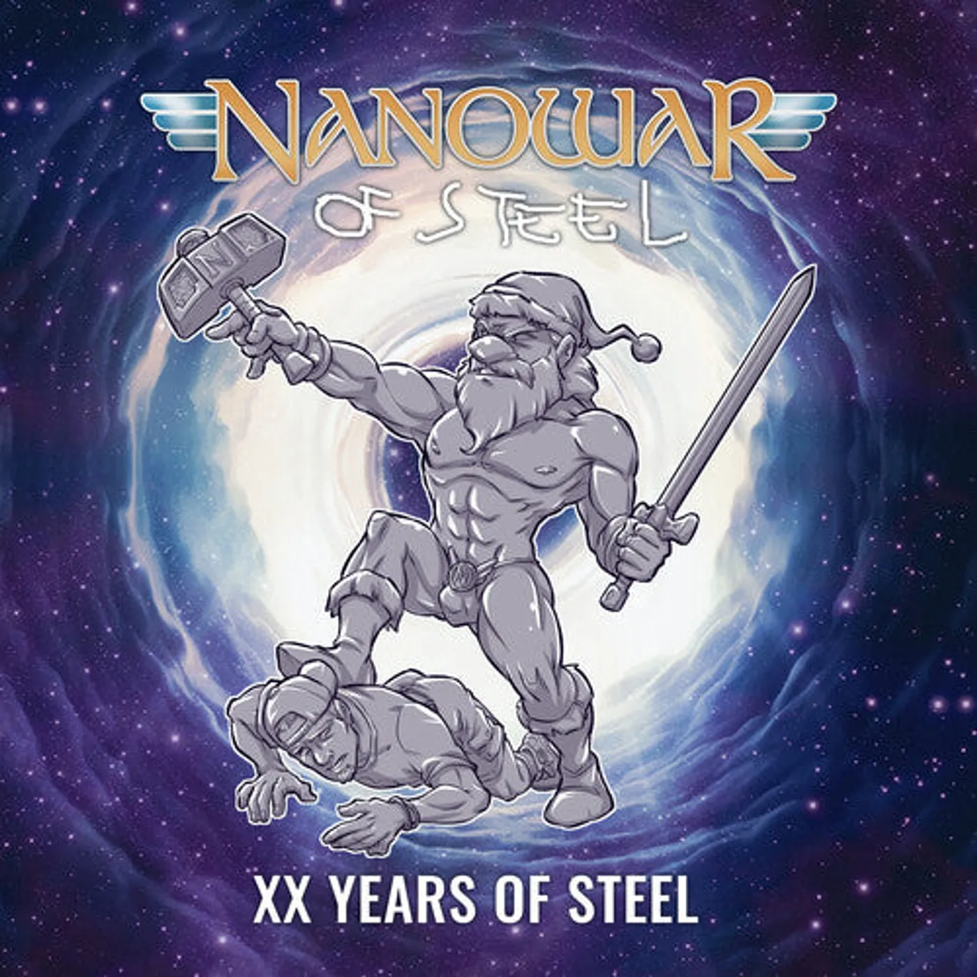 Nanowar Of Steel LP Vinyl - Xx Years Of Steel (W/Cd)