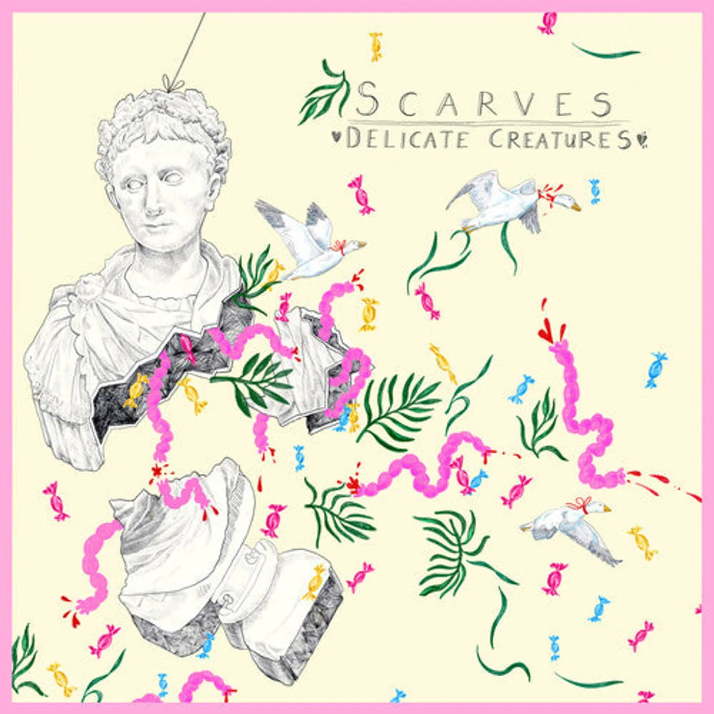 Scarves LP Vinyl - Delicate Creatures