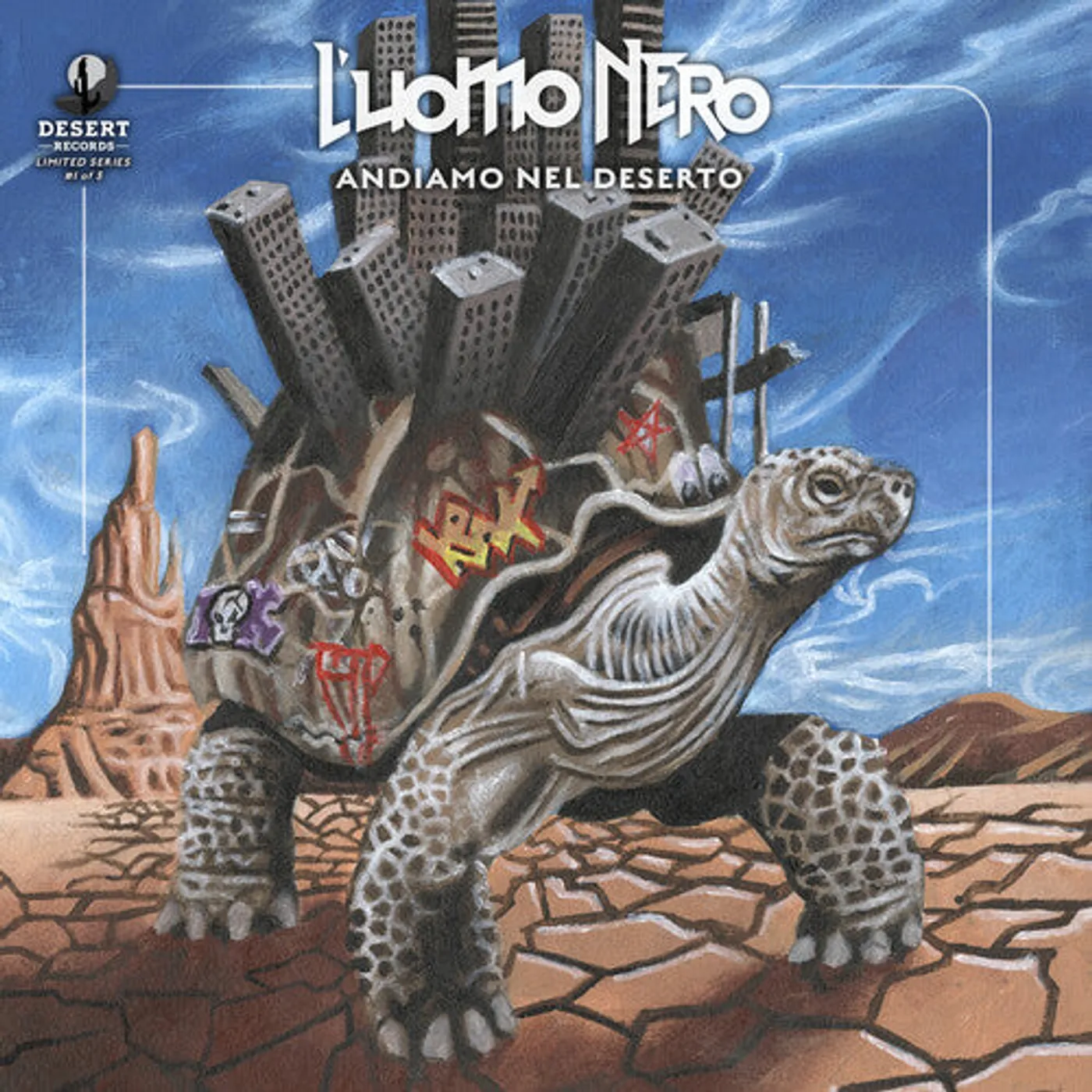 L'Uomo Nero LP Vinyl - Andiamo Nel Deserto (10In)