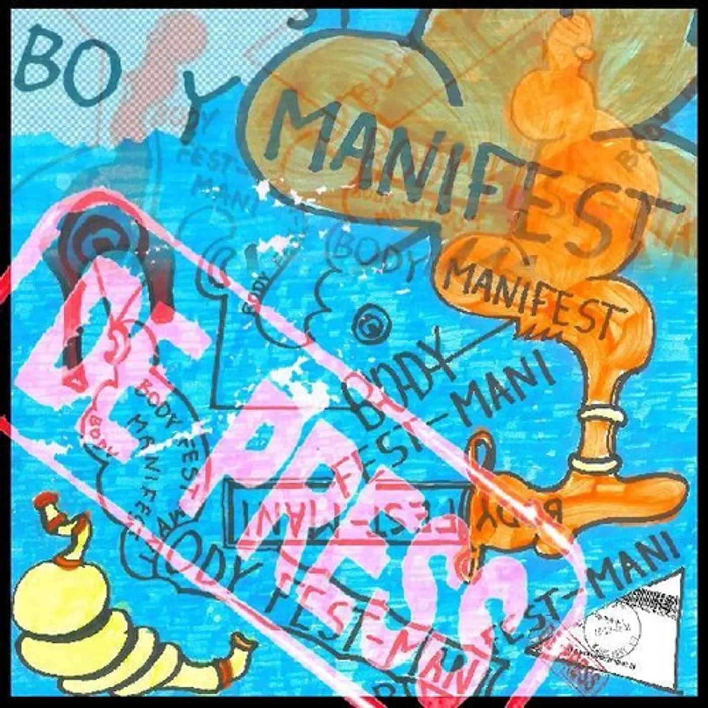 De Press LP Vinyl - Body Manifest (Coloured Vinyl) (Wht)