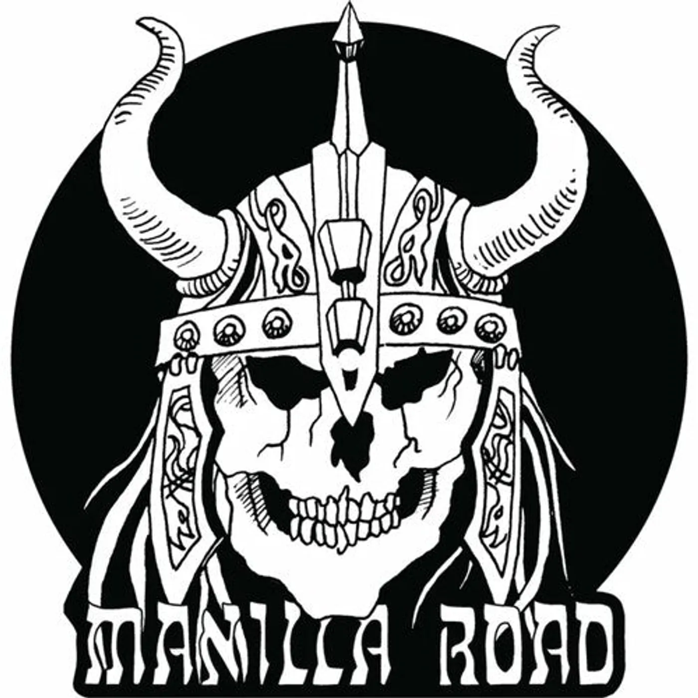 Manilla Road LP Vinyl - Crystal Logic / Flaming Metal Systems - Shape