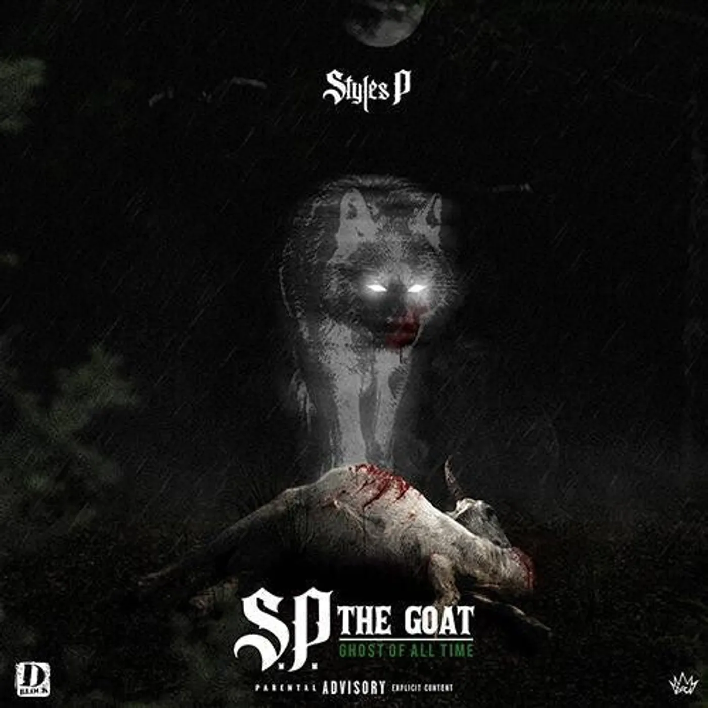Styles P LP Vinyl - S.P. The Goat: Ghost Of All Time