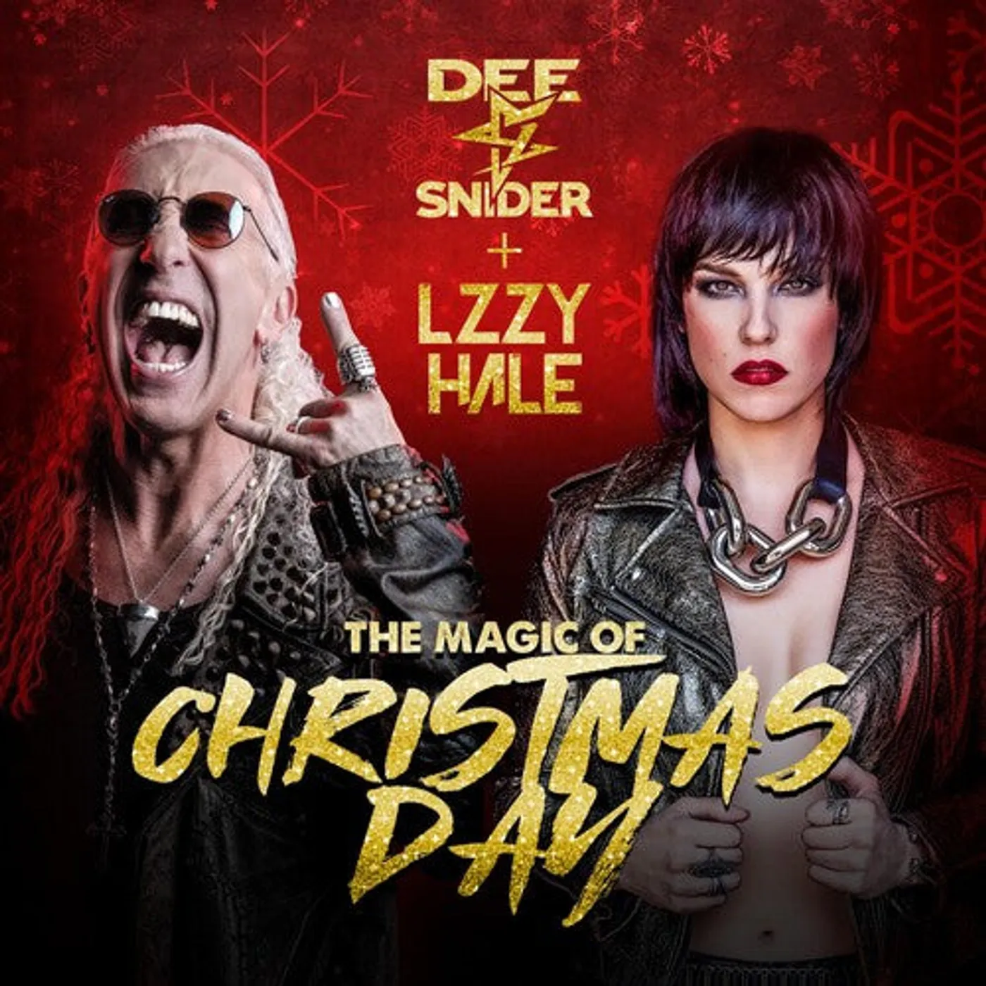 Dee Snider LP Vinyl - Magic Of Christmas Day (Coloured Vinyl) (Red) (Wht)