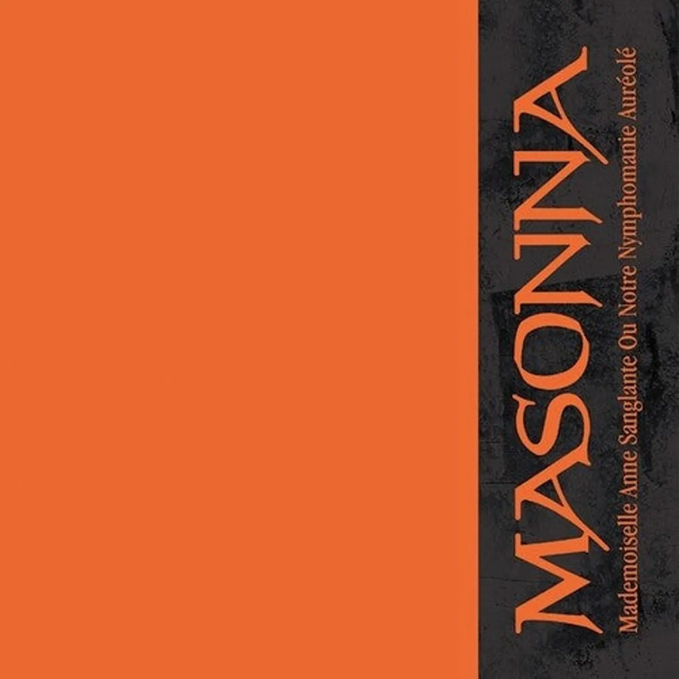 Masonna LP Vinyl - Filled With Unquestionable Feelings