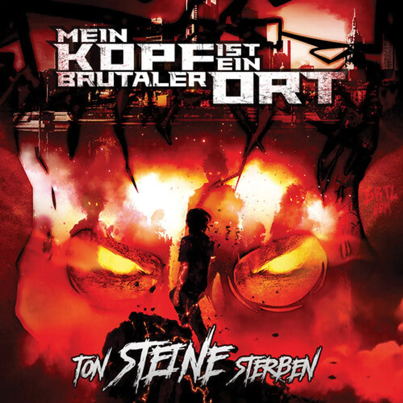 Mein Kopf Ist Ein Brutaler Ort LP Vinyl - Ton Steine Sterben (White) (Coloured Vinyl) (Ltd) (Wht)