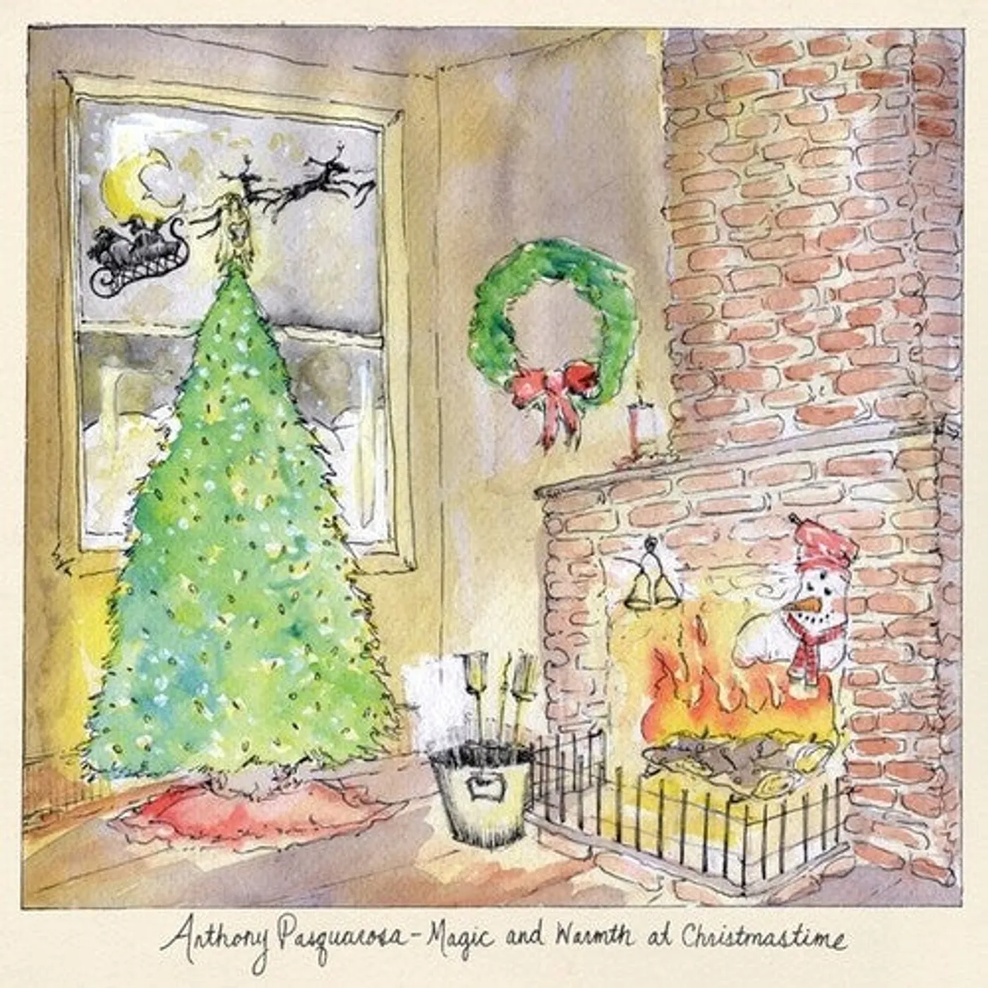 Anthony Pasquarosa LP Vinyl - Magic & Warmth At Christmastime