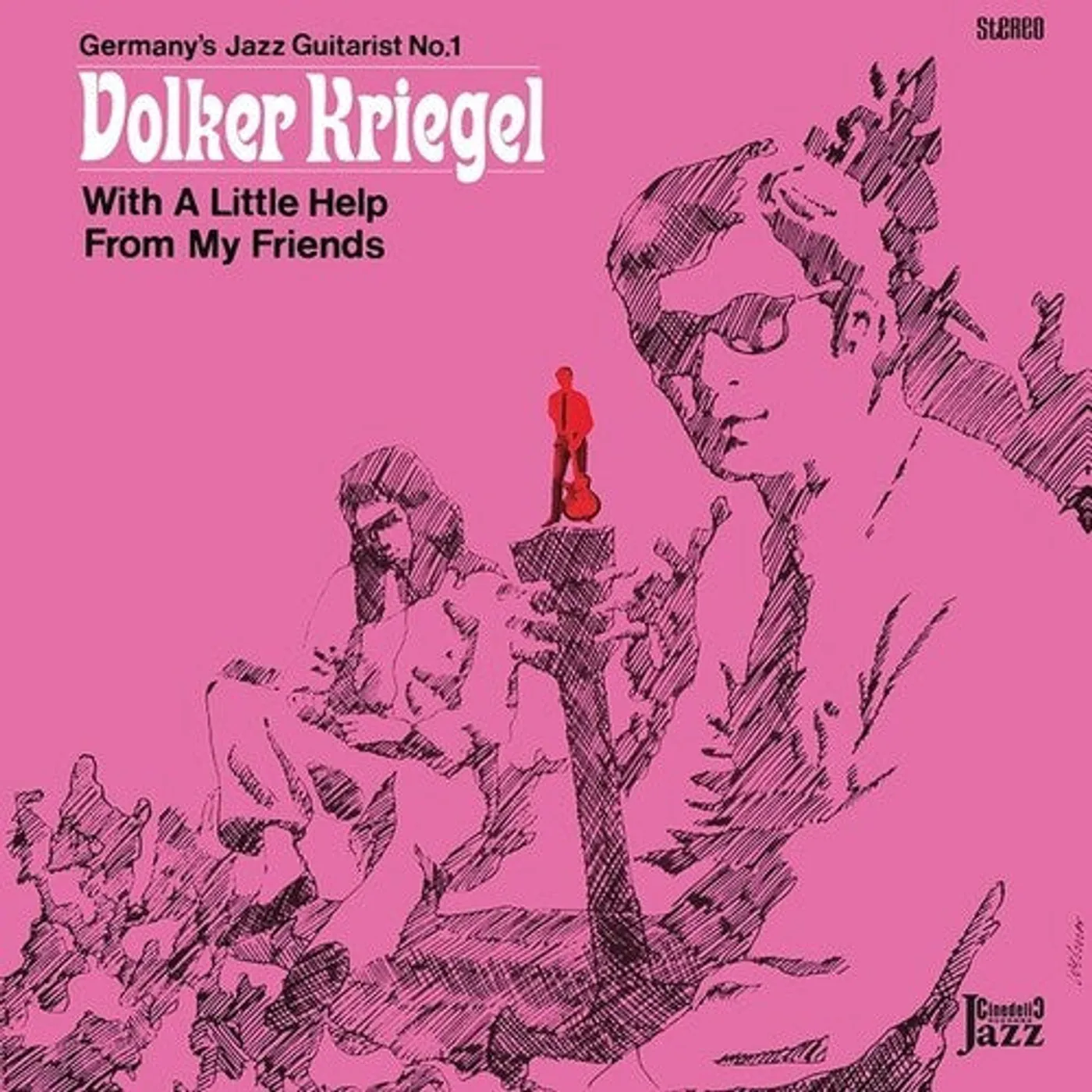 Volker Kriegel LP Vinyl - With A Little Help From My Friends