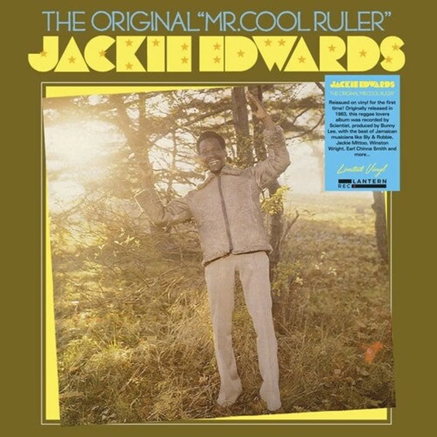 Jackie Edwards LP Vinyl - Original Mr Cool Ruler
